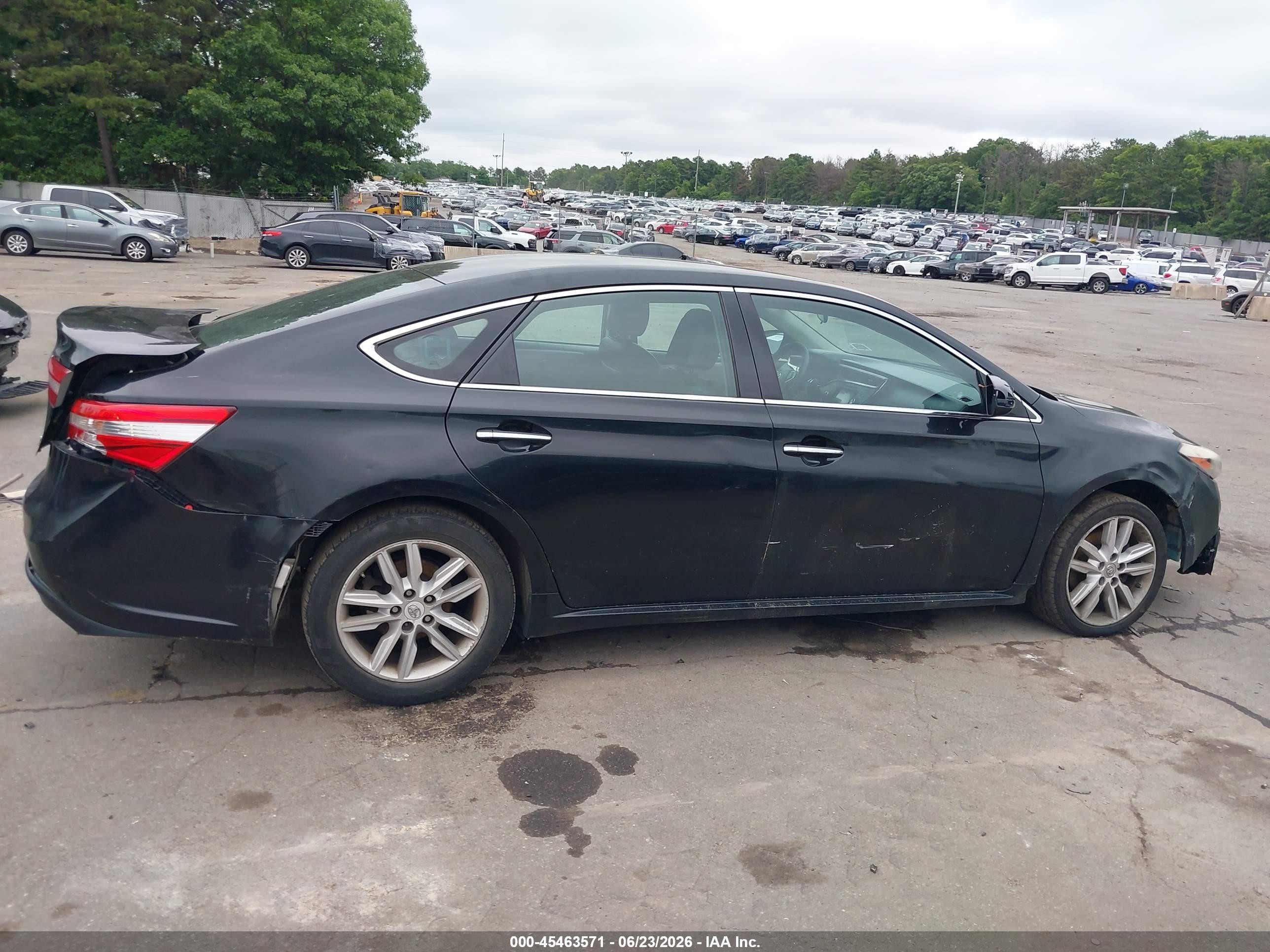 2014 Toyota Avalon Xle Black vin: 4T1BK1EB0EU121786