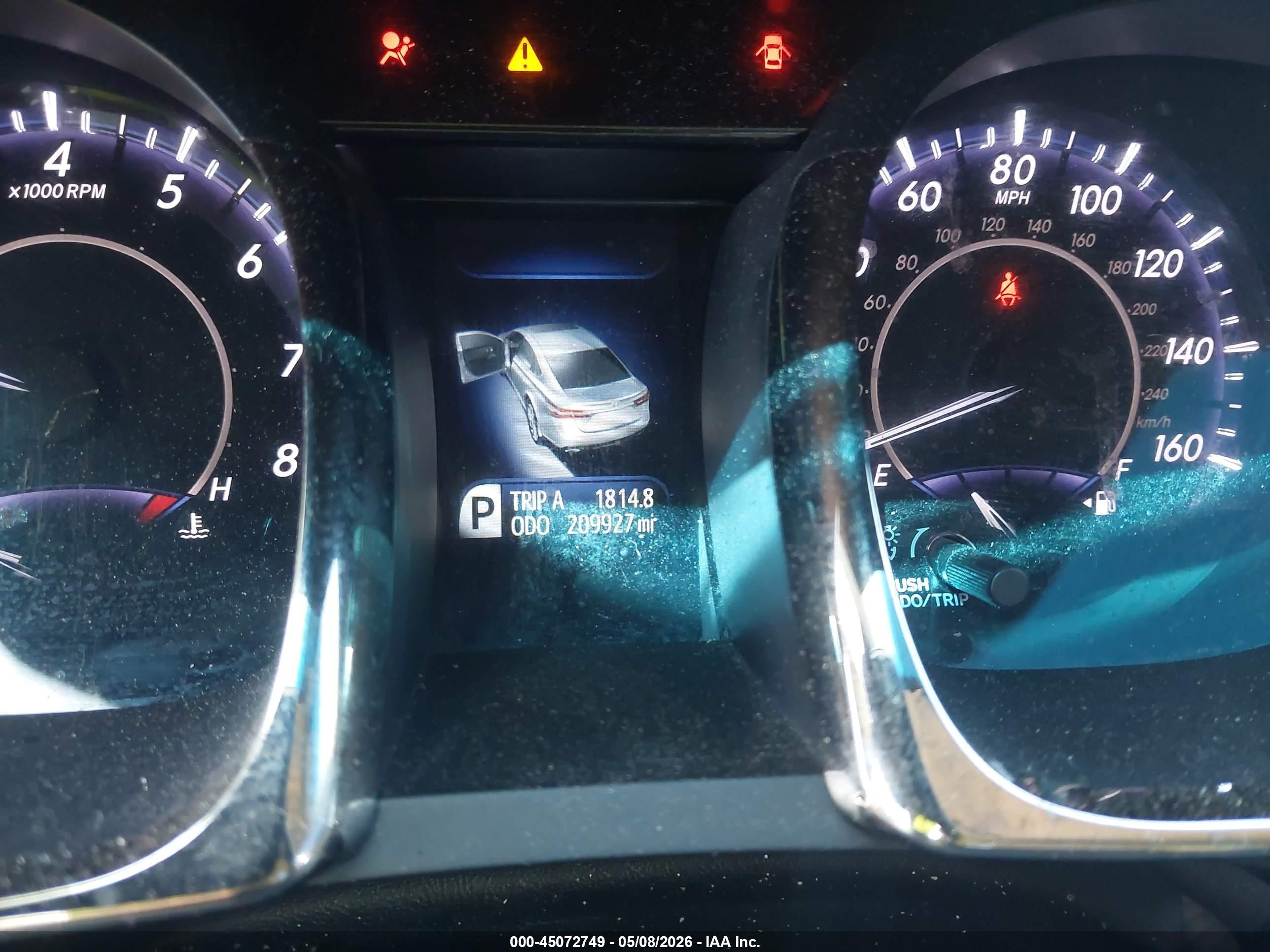 2014 Toyota Avalon Xle Blue vin: 4T1BK1EB0EU132206