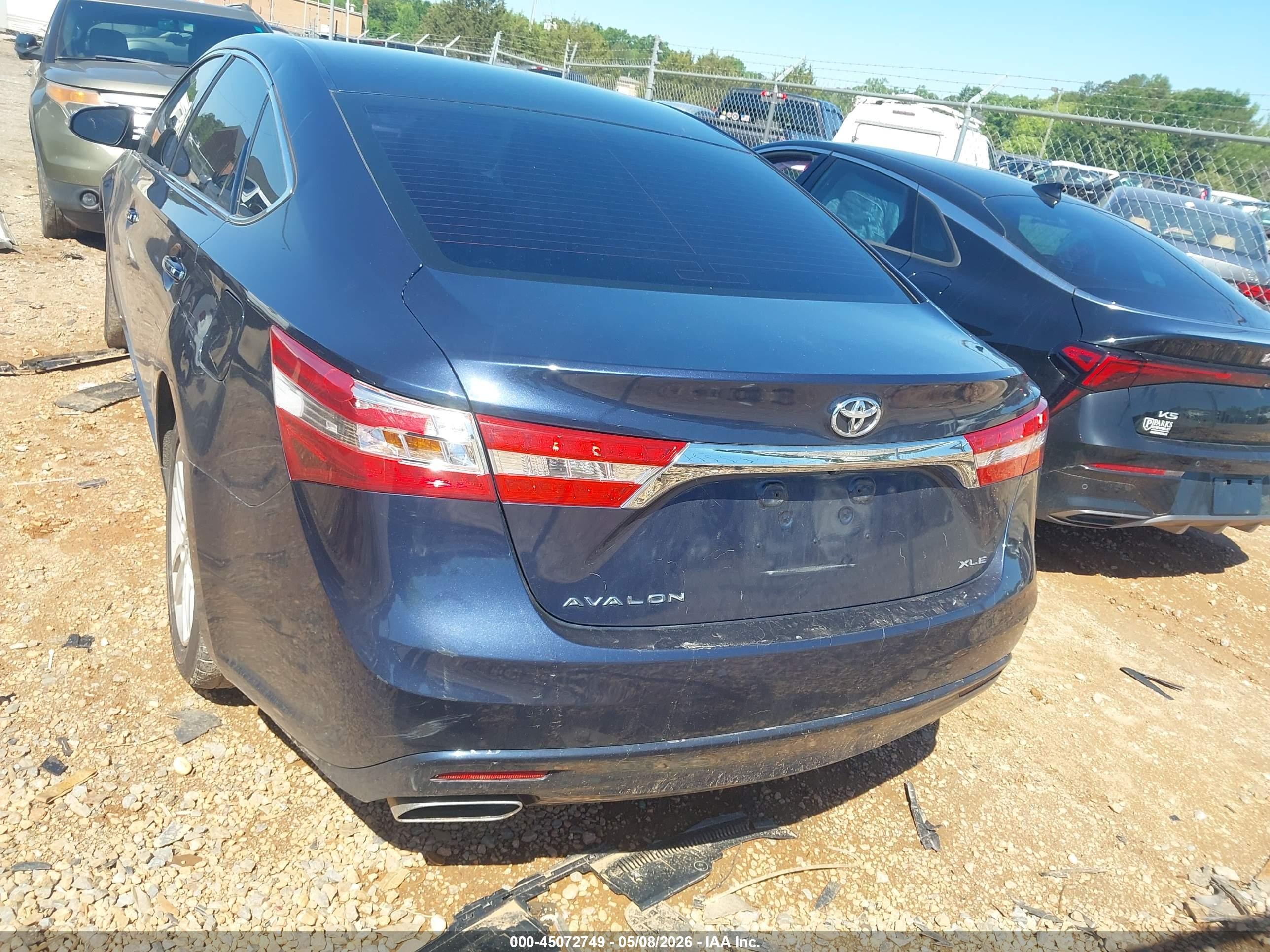 2014 Toyota Avalon Xle Blue vin: 4T1BK1EB0EU132206