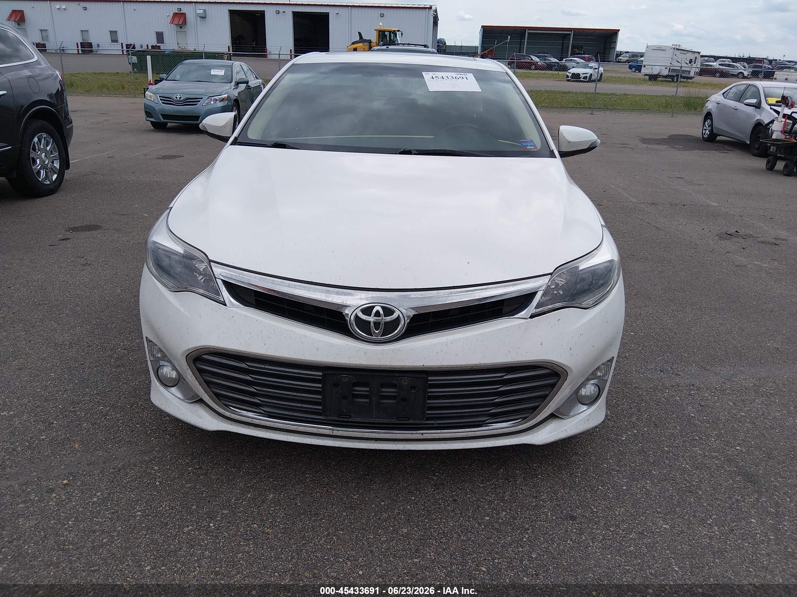 2015 Toyota Avalon Limited White vin: 4T1BK1EB0FU142915