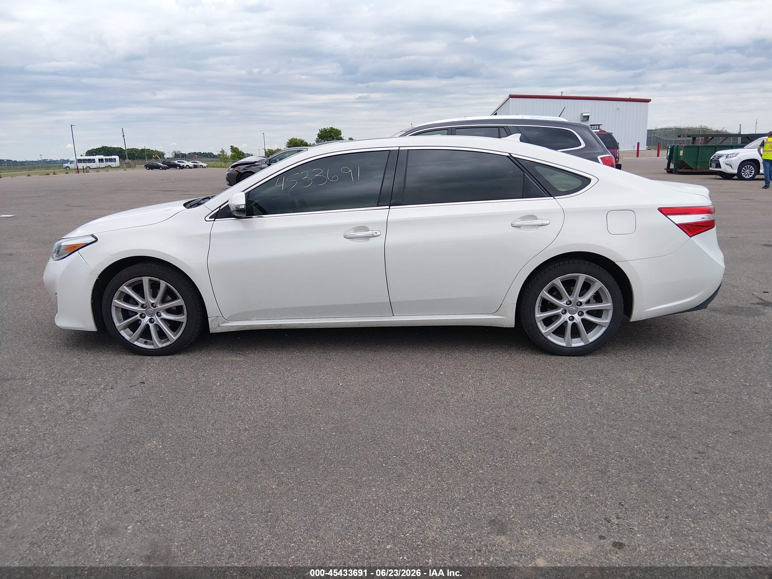 2015 Toyota Avalon Limited White vin: 4T1BK1EB0FU142915