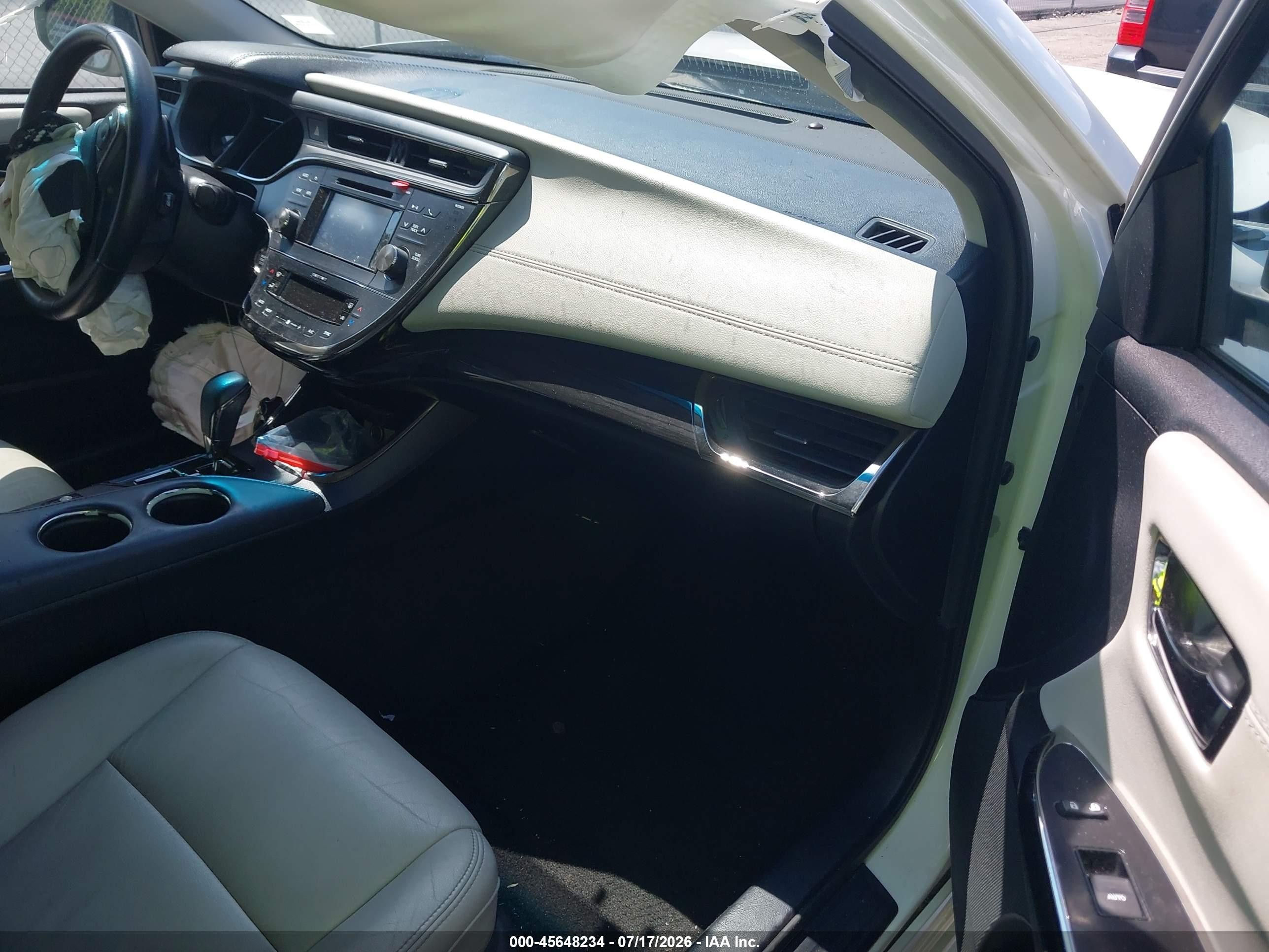 2015 Toyota Avalon Xle White vin: 4T1BK1EB0FU143160