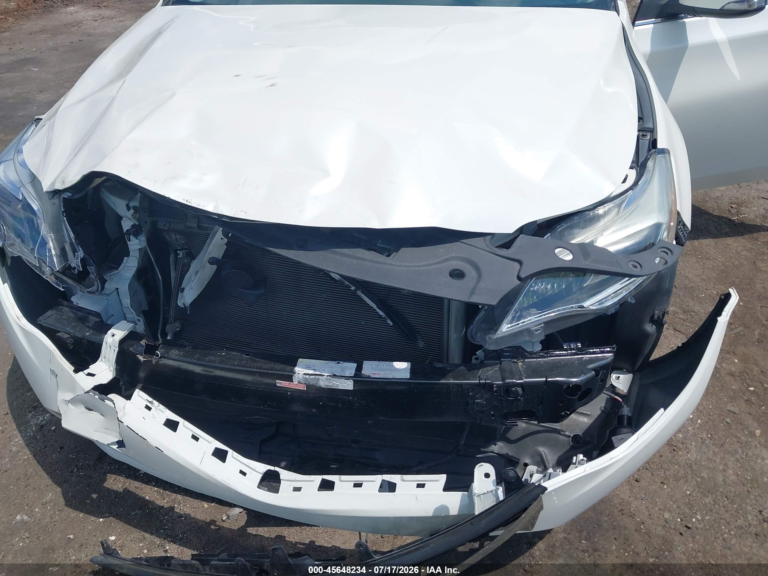 2015 Toyota Avalon Xle White vin: 4T1BK1EB0FU143160