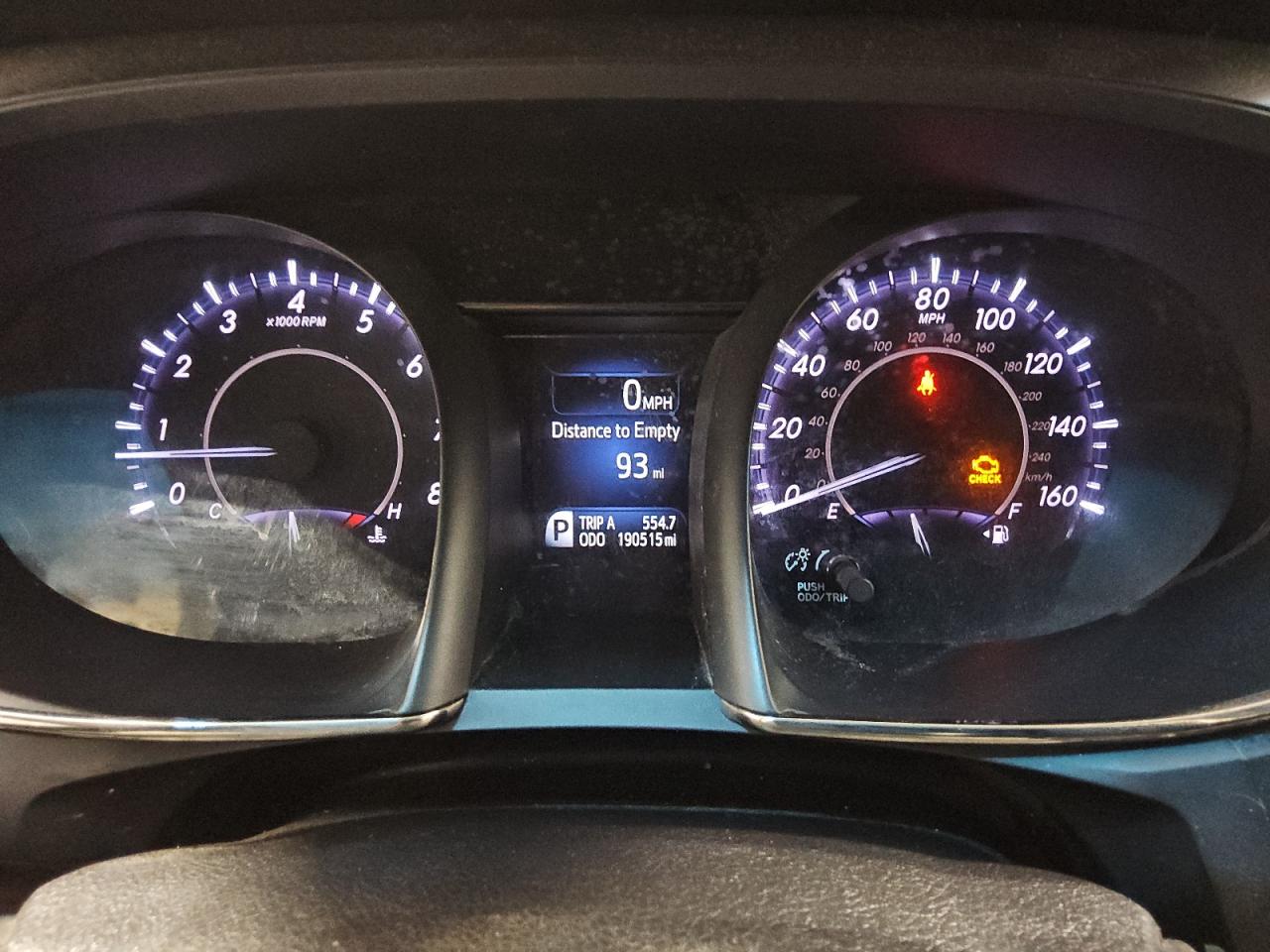 2015 Toyota Avalon Xle Premium Brown vin: 4T1BK1EB0FU154529 Damage: Warning Light - Engine, On, Unacceptable