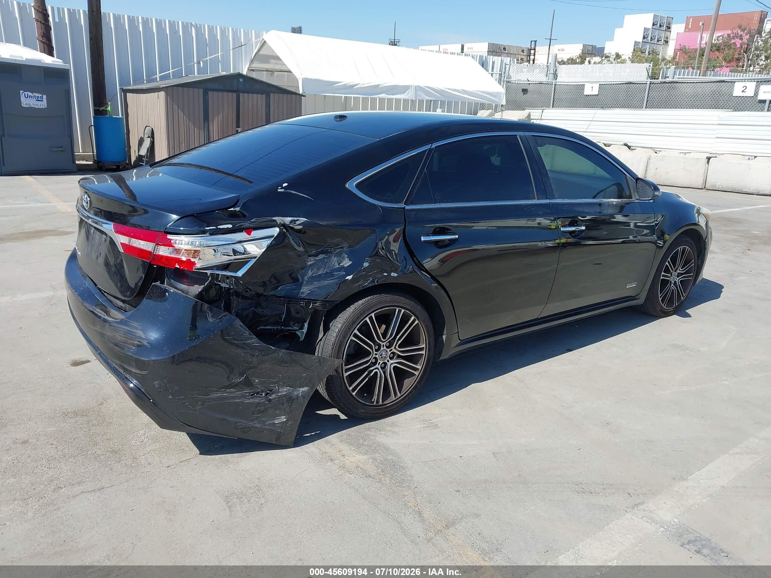 2015 Toyota Avalon Xle Touring Se Blue vin: 4T1BK1EB0FU156183