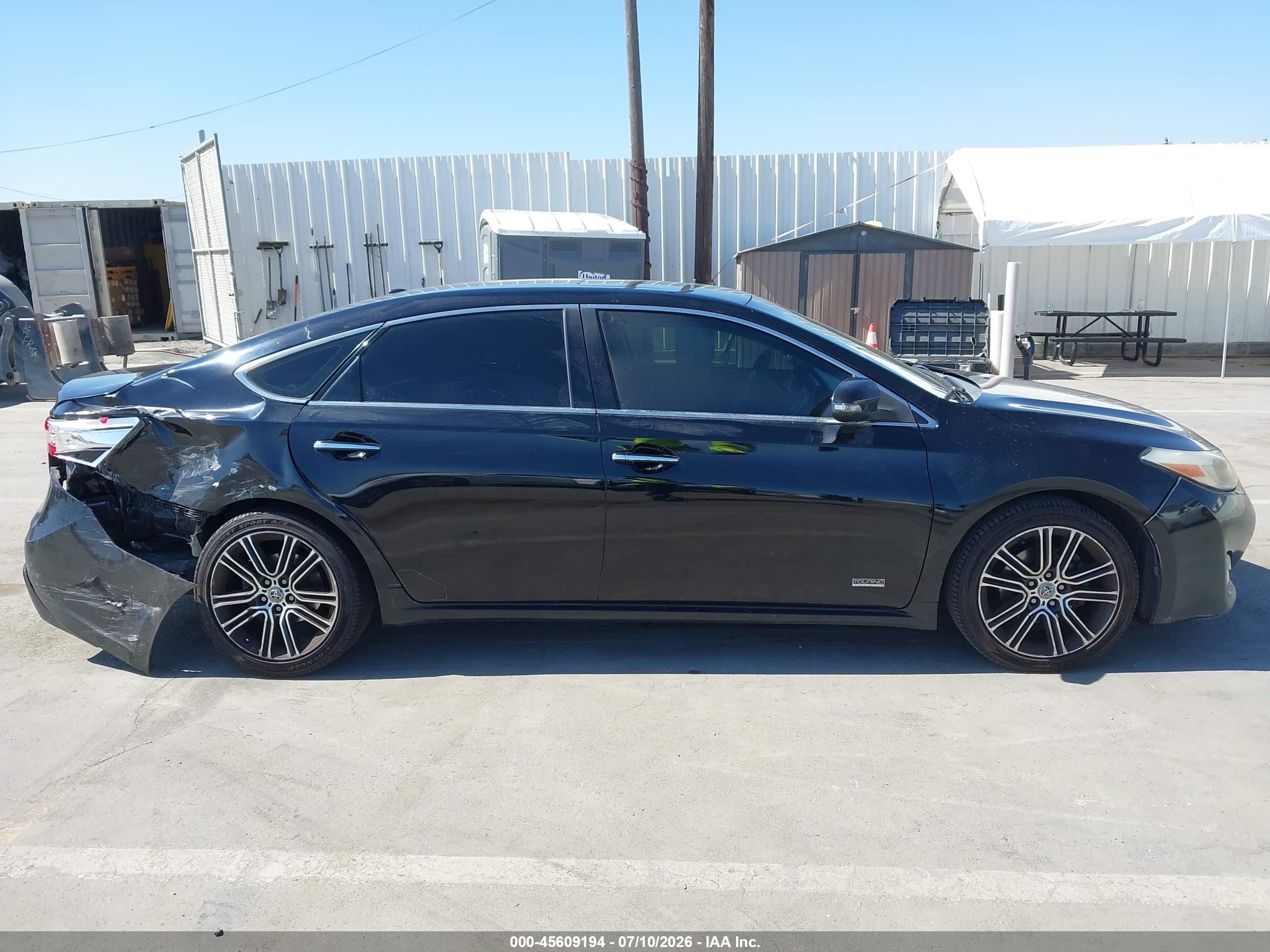 2015 Toyota Avalon Xle Touring Se Blue vin: 4T1BK1EB0FU156183