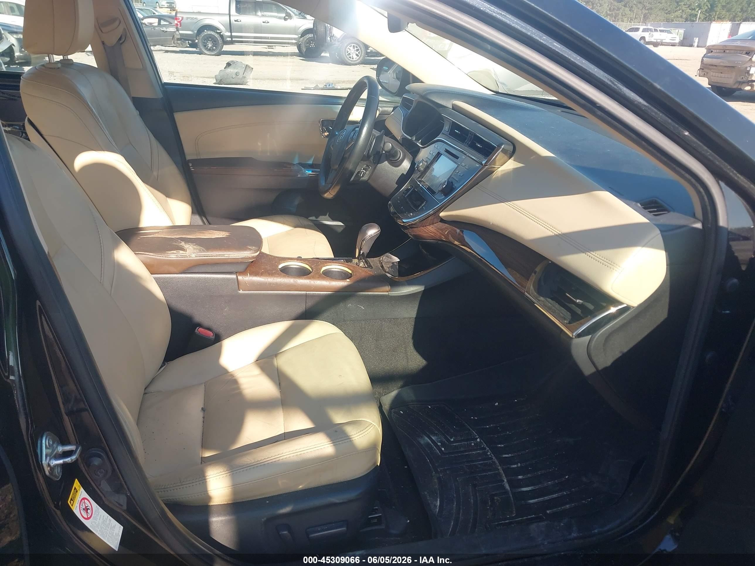 2015 Toyota Avalon Xle Touring Black vin: 4T1BK1EB0FU160394