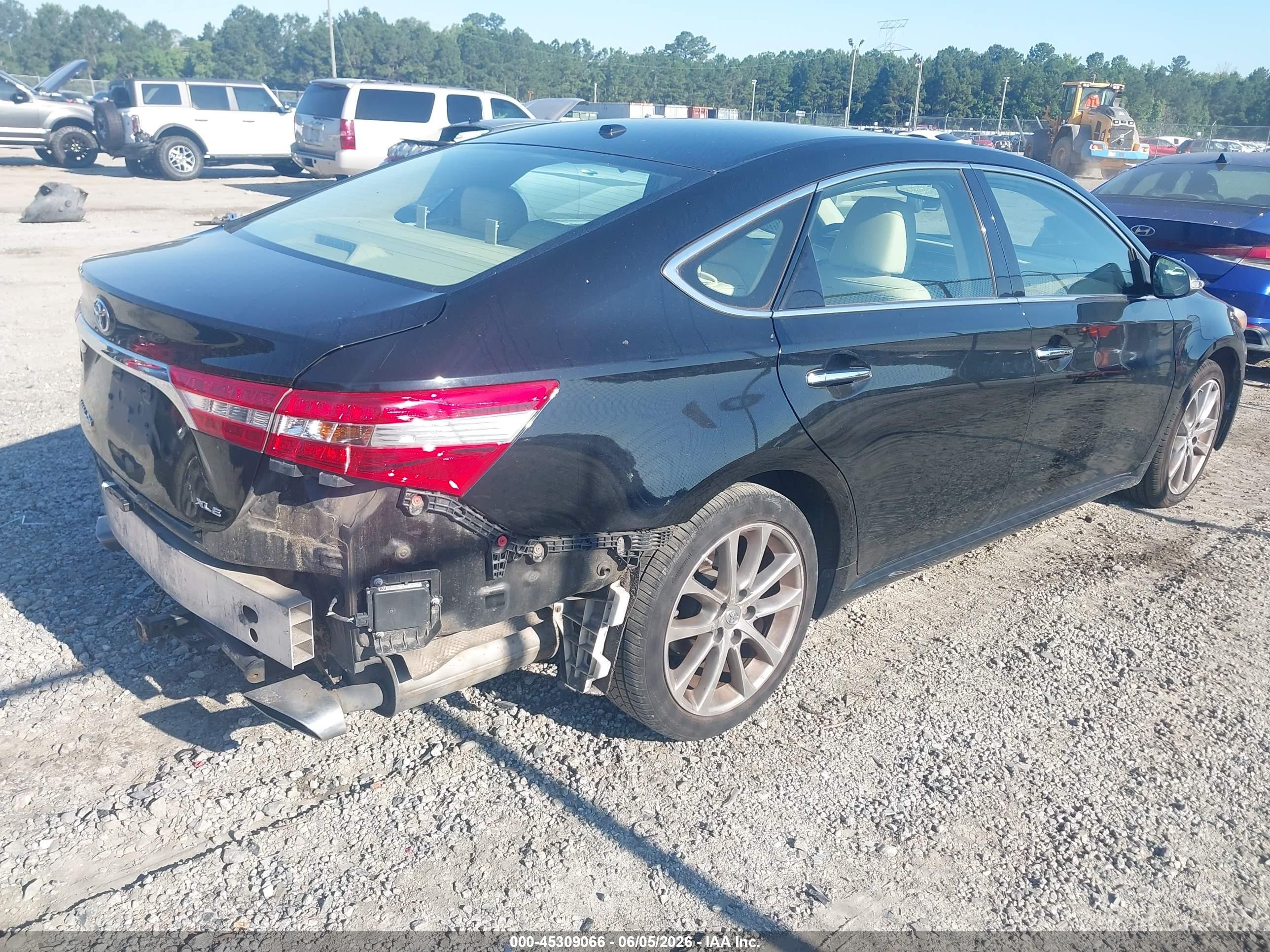2015 Toyota Avalon Xle Touring Black vin: 4T1BK1EB0FU160394