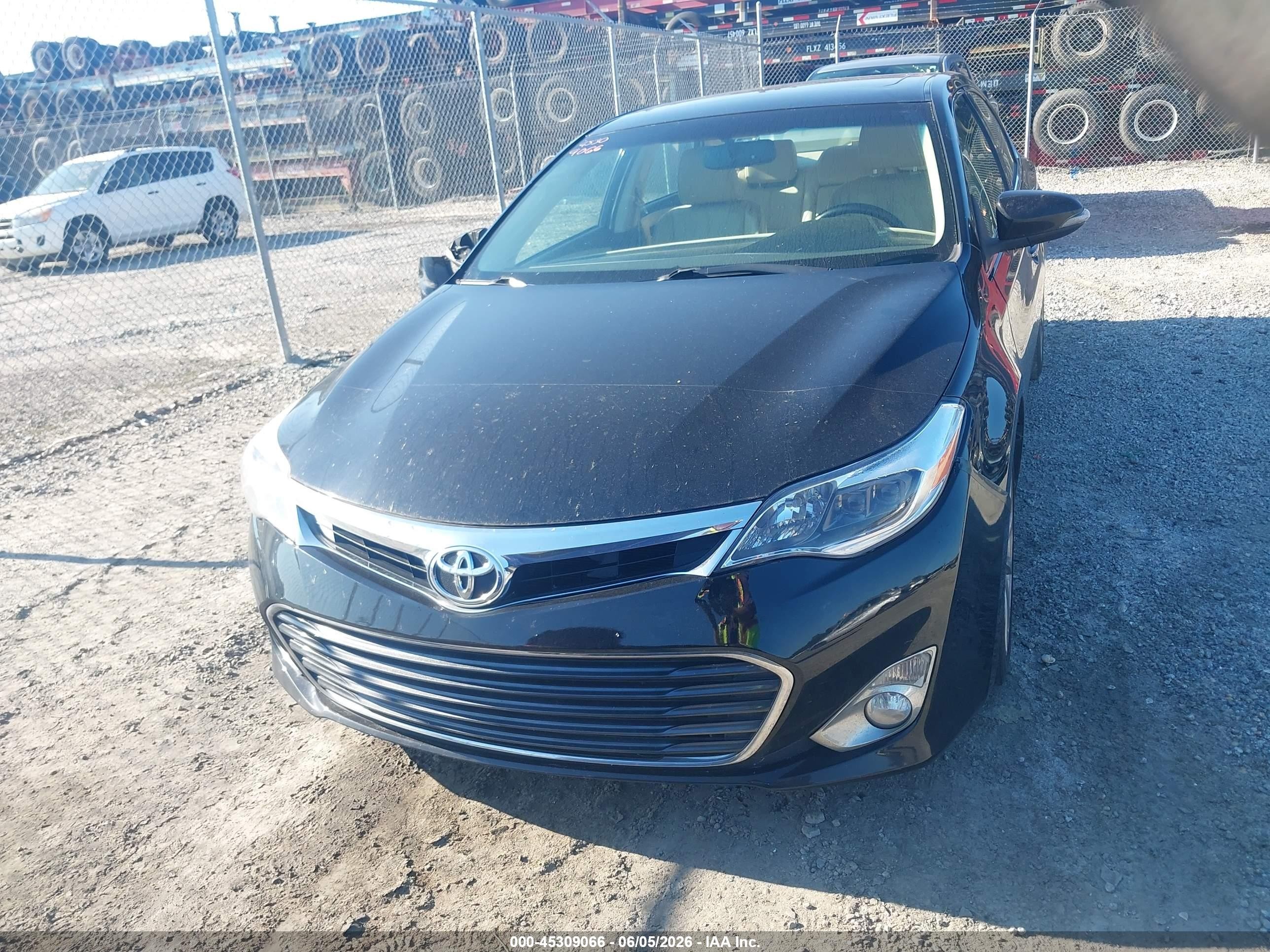 2015 Toyota Avalon Xle Touring Black vin: 4T1BK1EB0FU160394