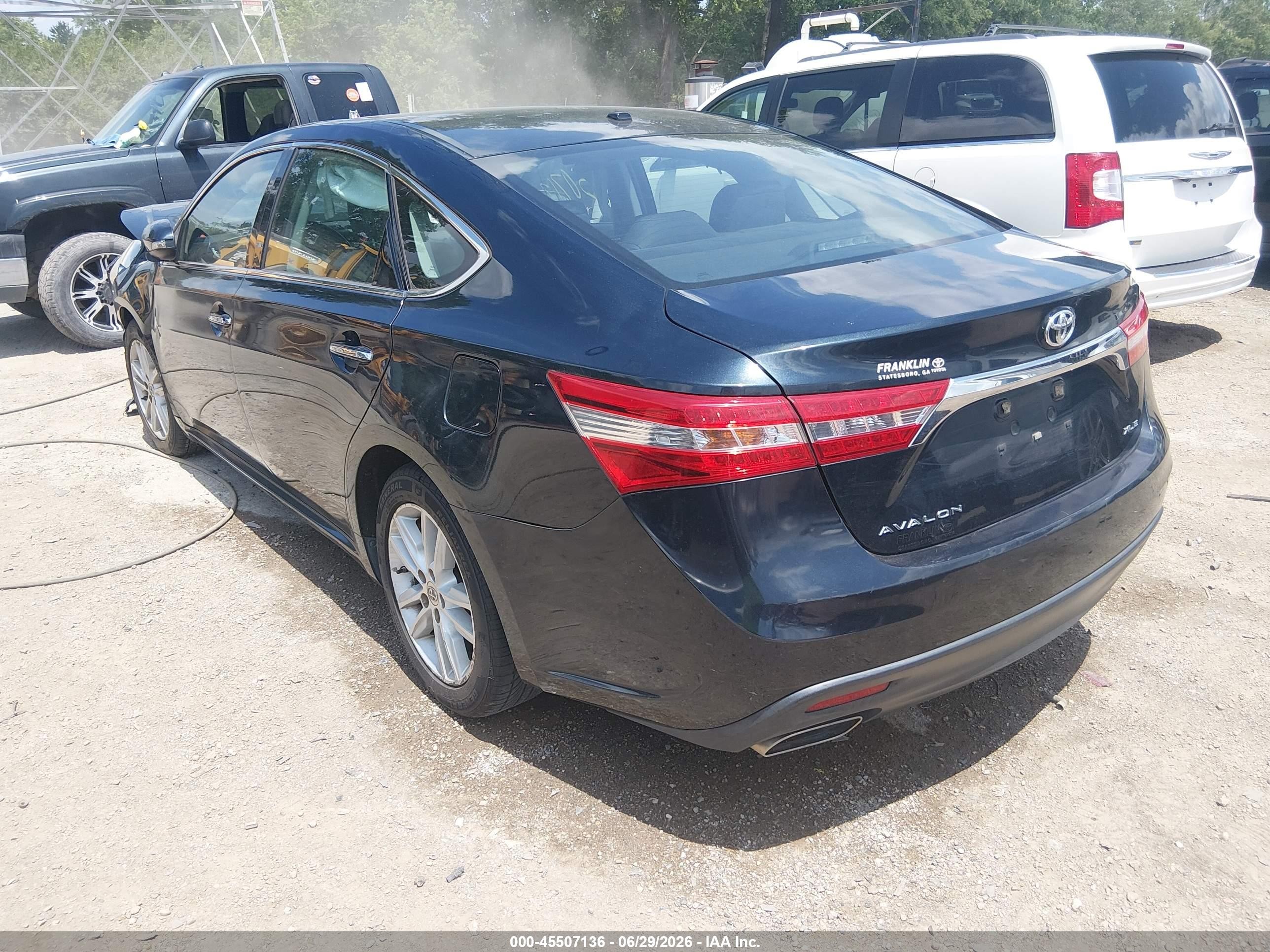2015 Toyota Avalon Xle Dark Blue vin: 4T1BK1EB0FU164316