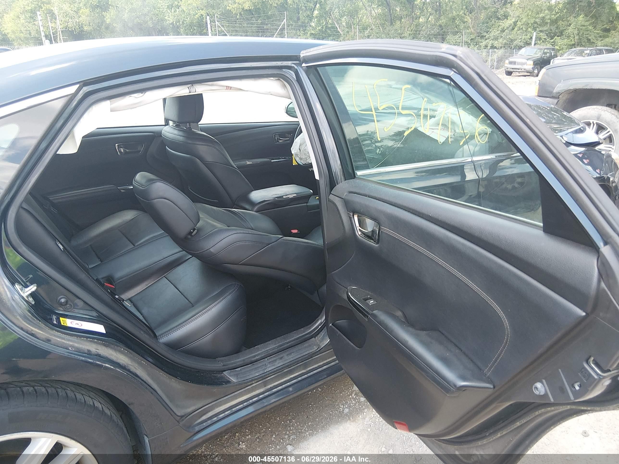 2015 Toyota Avalon Xle Dark Blue vin: 4T1BK1EB0FU164316