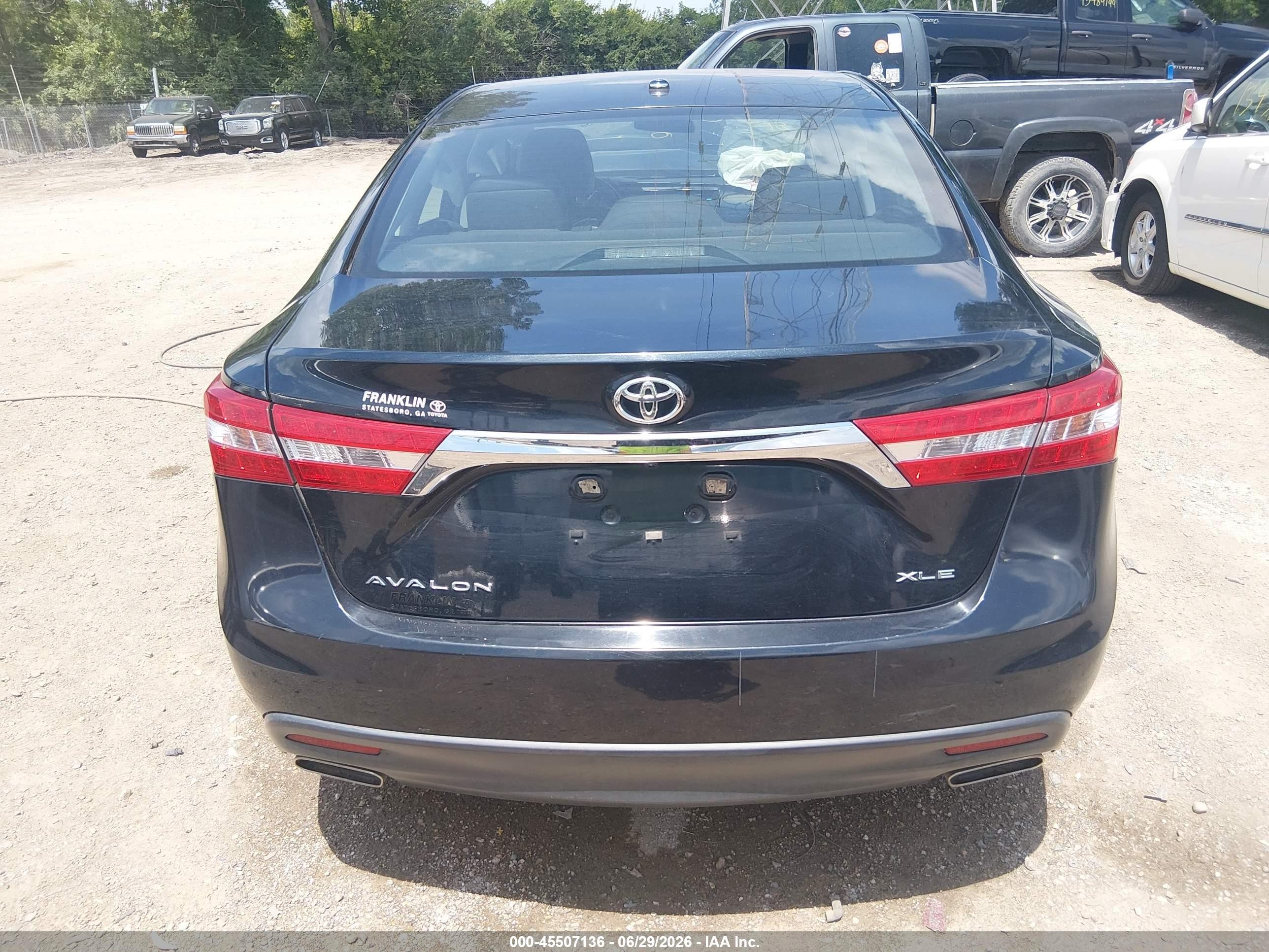2015 Toyota Avalon Xle Dark Blue vin: 4T1BK1EB0FU164316