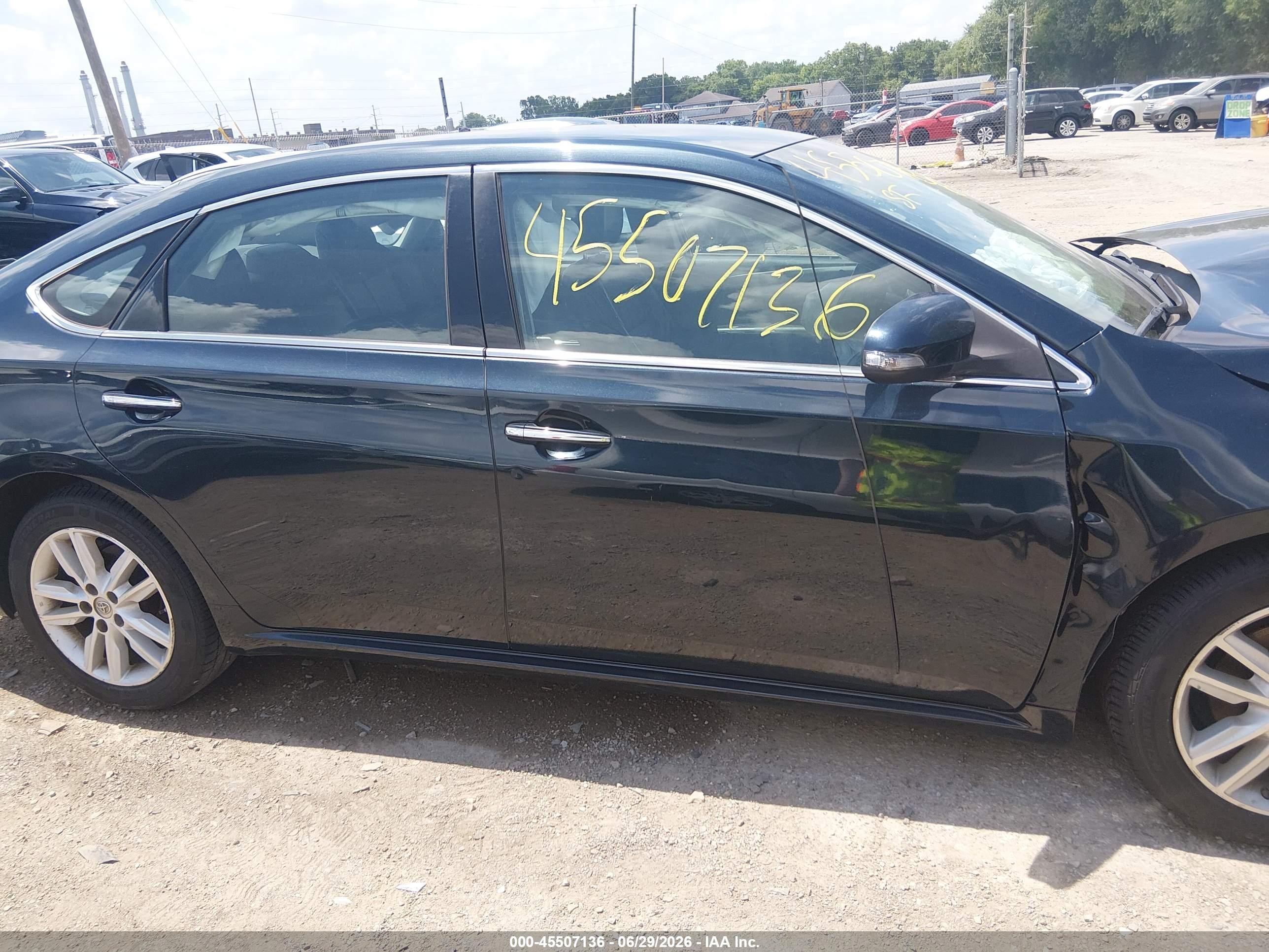 2015 Toyota Avalon Xle Dark Blue vin: 4T1BK1EB0FU164316