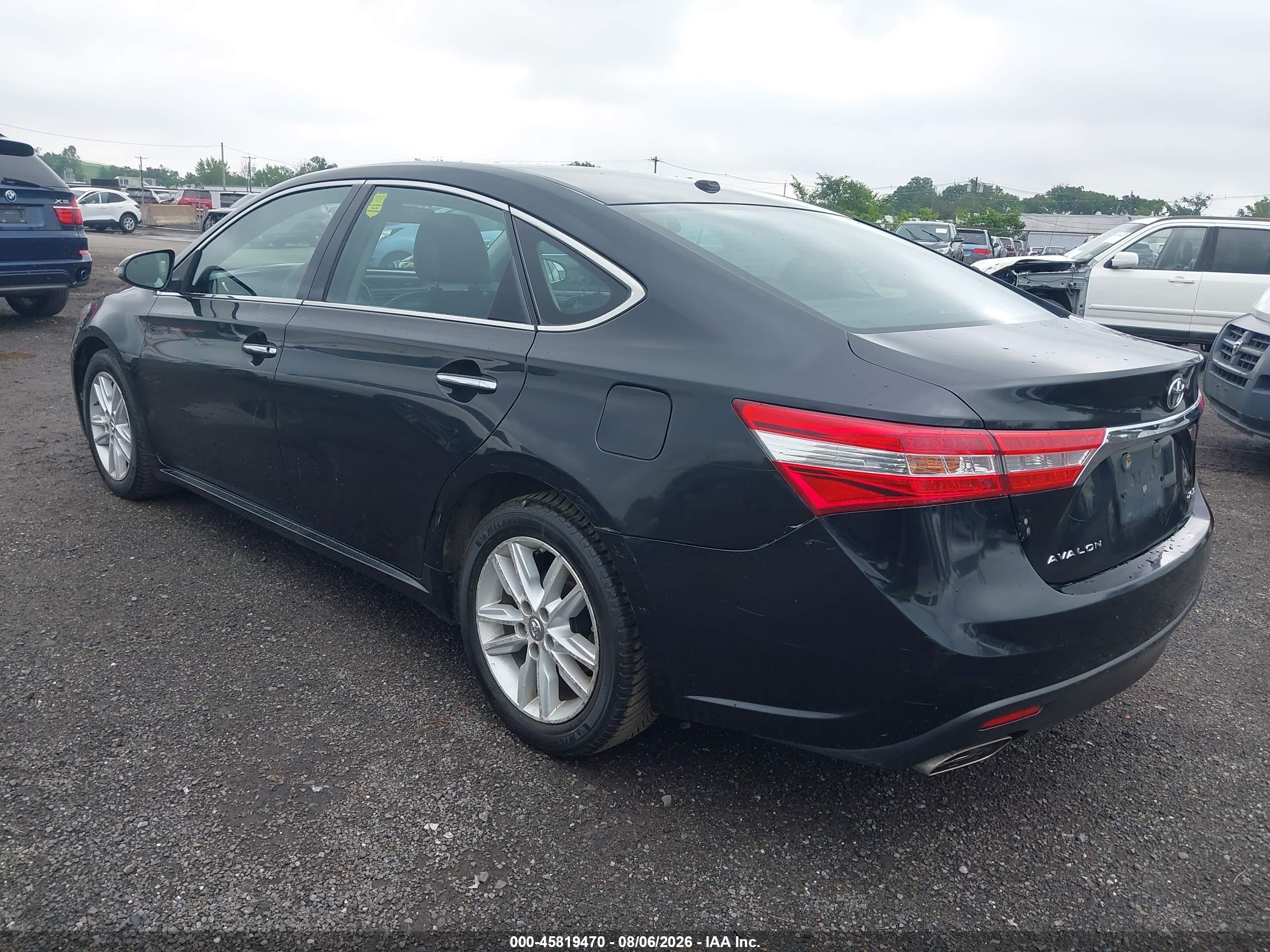2015 Toyota Avalon Xle Black vin: 4T1BK1EB0FU176417
