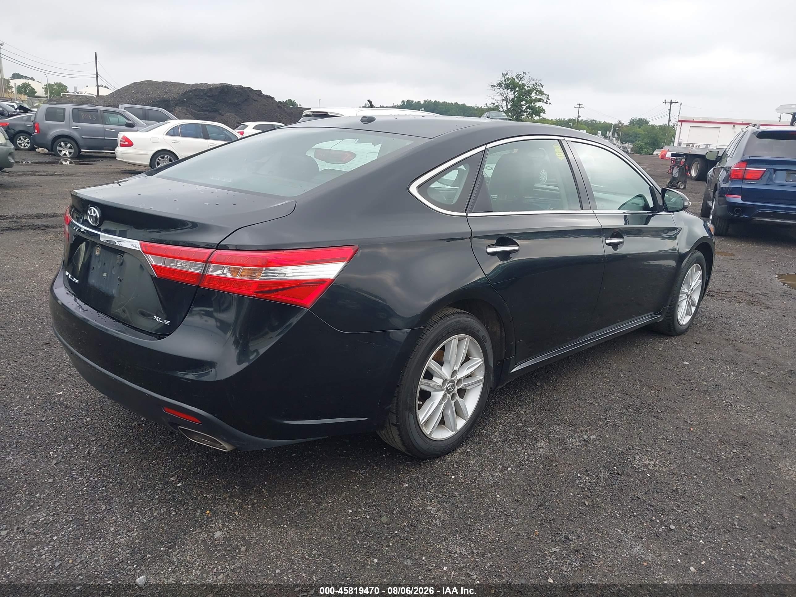 2015 Toyota Avalon Xle Black vin: 4T1BK1EB0FU176417