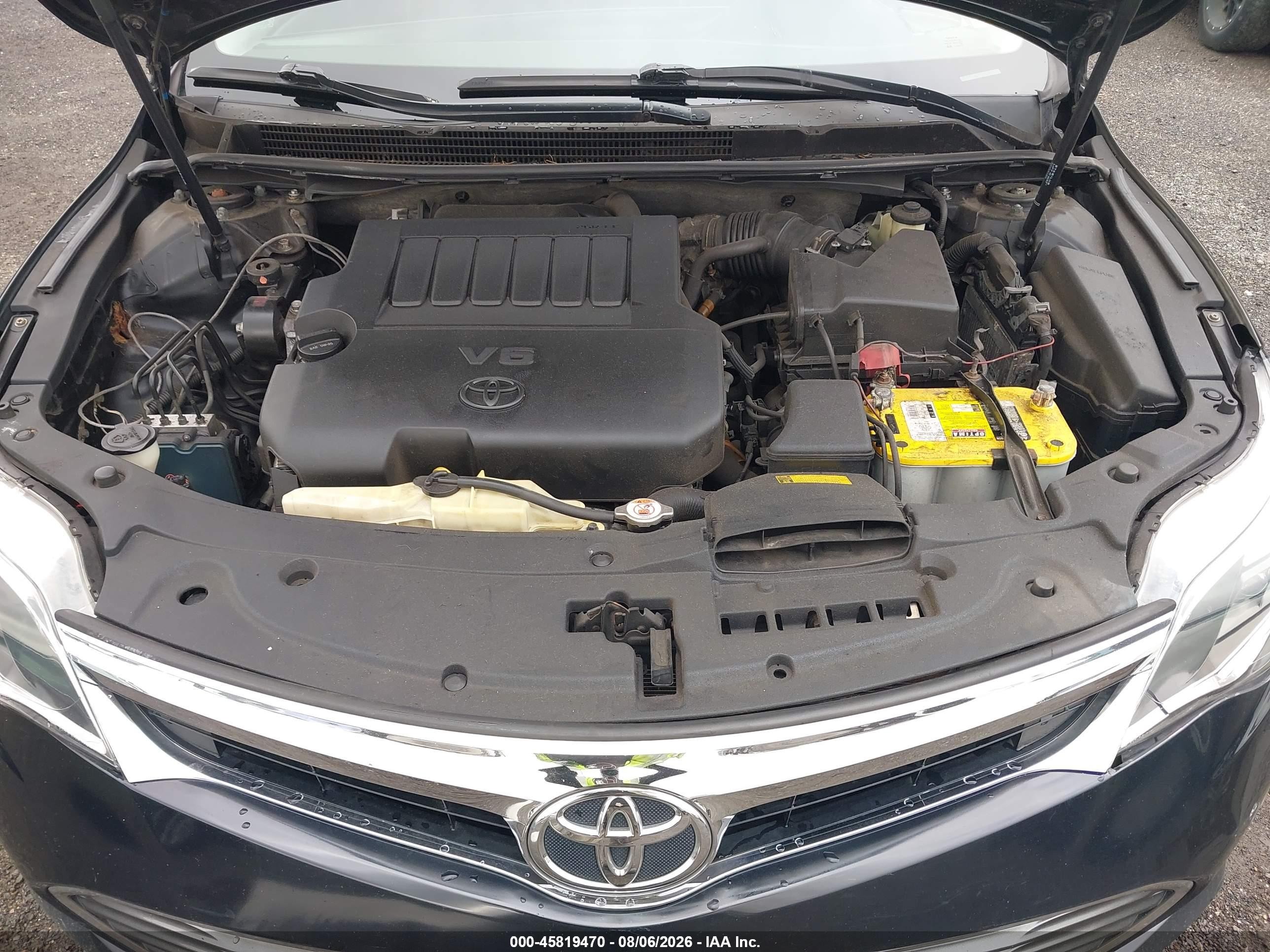 2015 Toyota Avalon Xle Black vin: 4T1BK1EB0FU176417