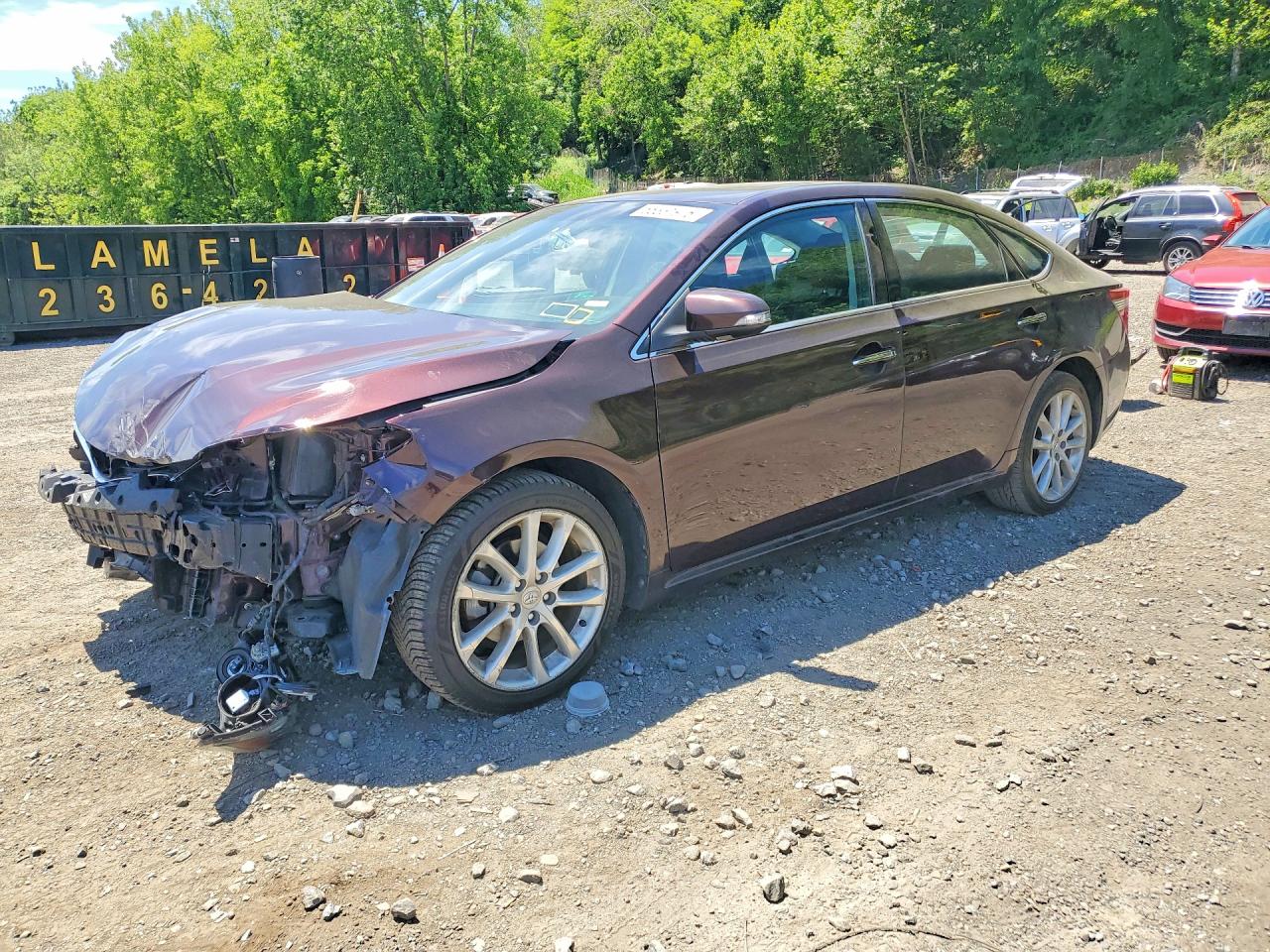 2015 Toyota Avalon Limited Red vin: 4T1BK1EB0FU189037