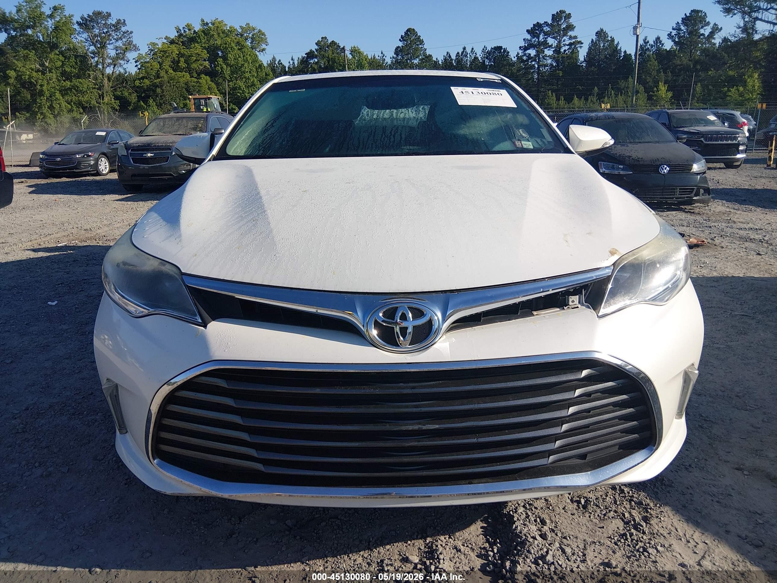 2016 Toyota Avalon Xle Premium White vin: 4T1BK1EB0GU222345