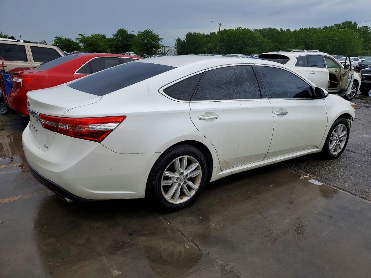 2013 Toyota Avalon White vin: 4T1BK1EB1DU004409