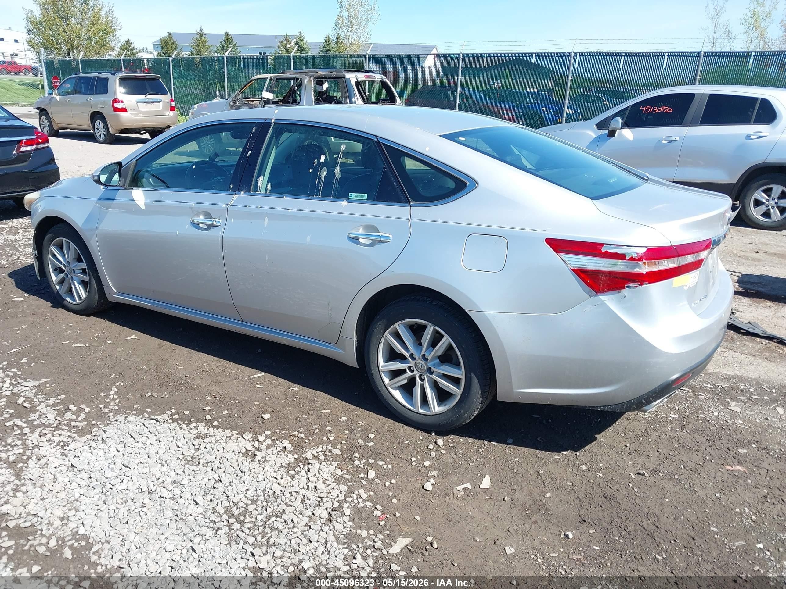 2013 Toyota Avalon Xle Premium Silver vin: 4T1BK1EB1DU032193