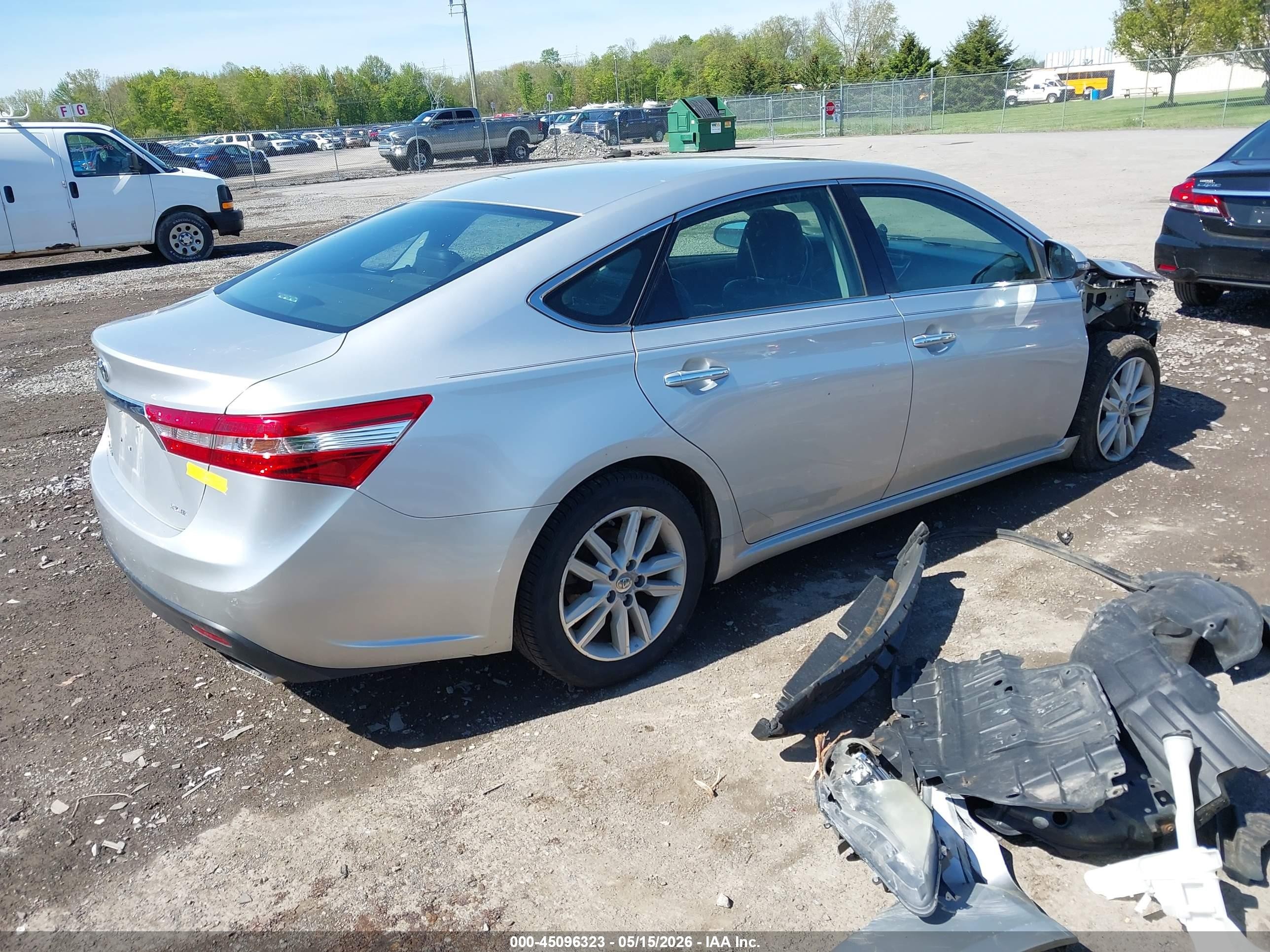 2013 Toyota Avalon Xle Premium Silver vin: 4T1BK1EB1DU032193