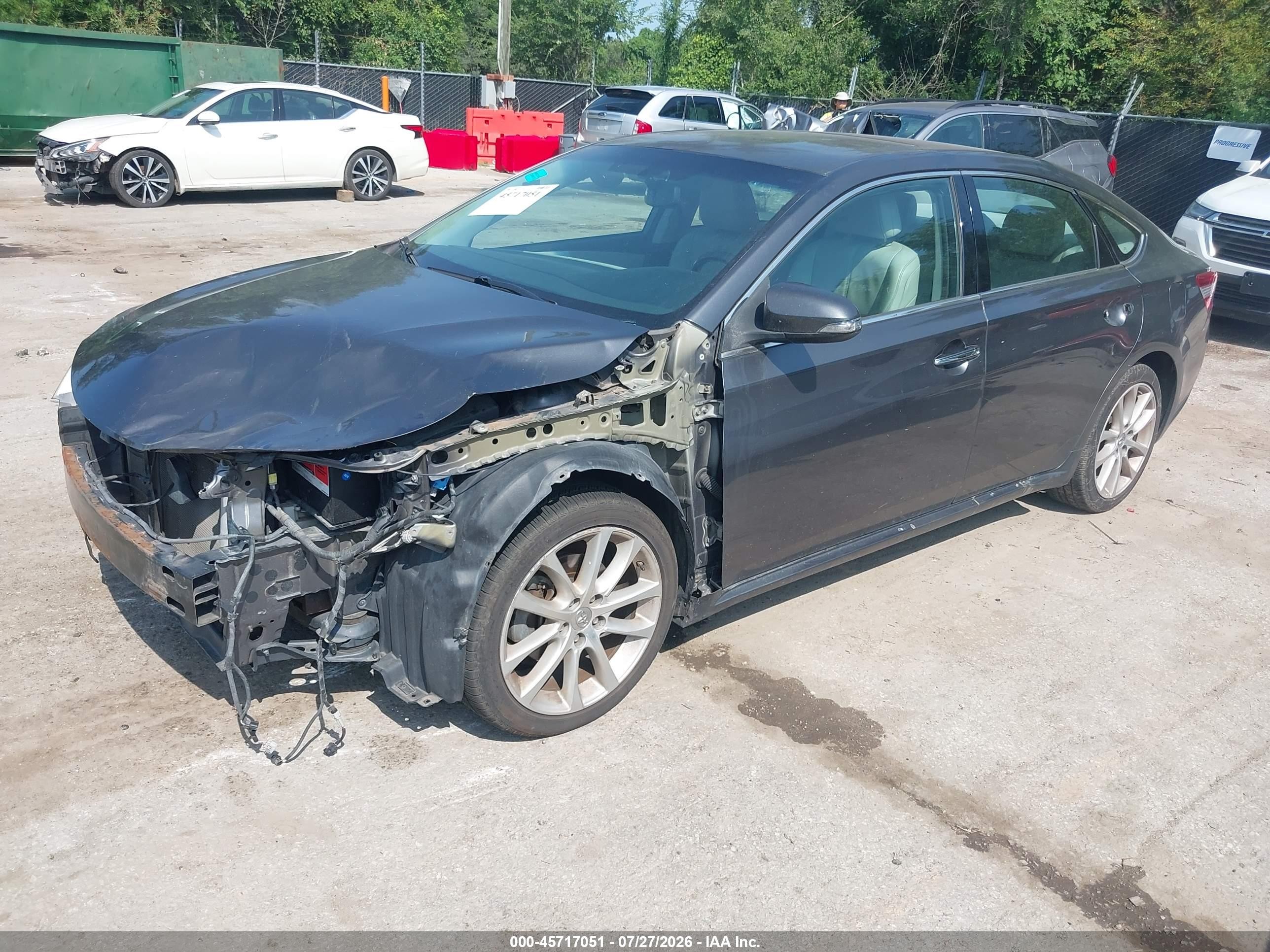2013 Toyota Avalon Xle Touring Gray vin: 4T1BK1EB1DU038463