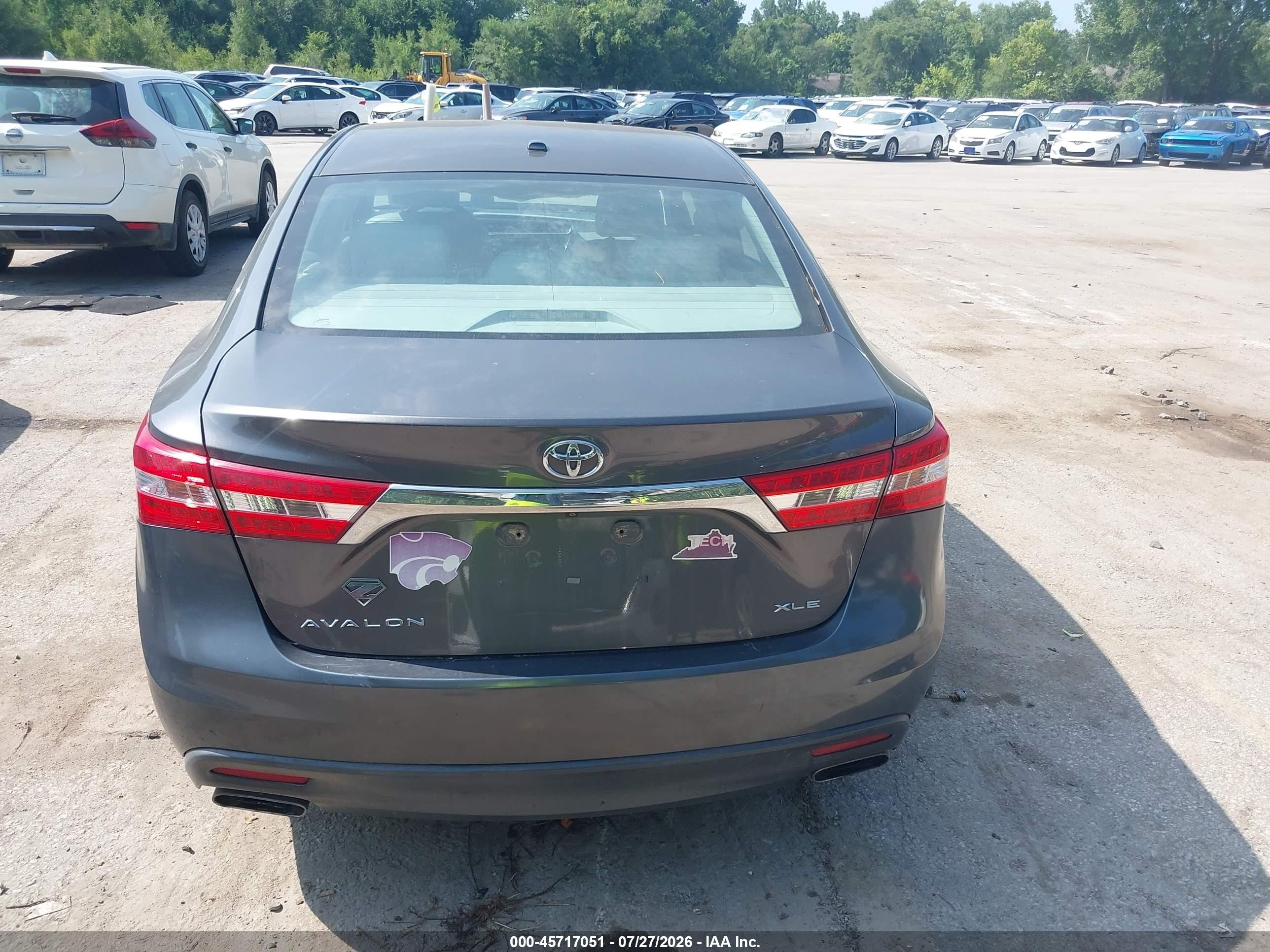2013 Toyota Avalon Xle Touring Gray vin: 4T1BK1EB1DU038463