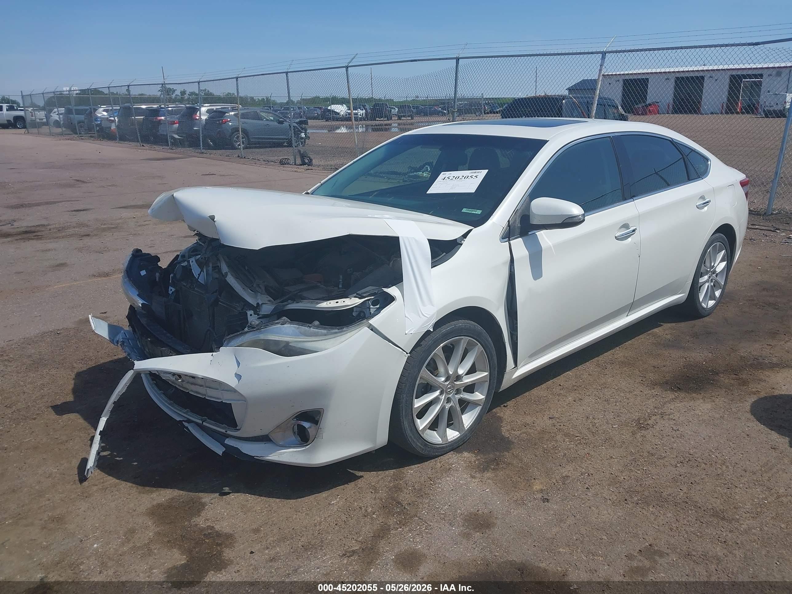 2013 Toyota Avalon Xle Touring White vin: 4T1BK1EB1DU040083