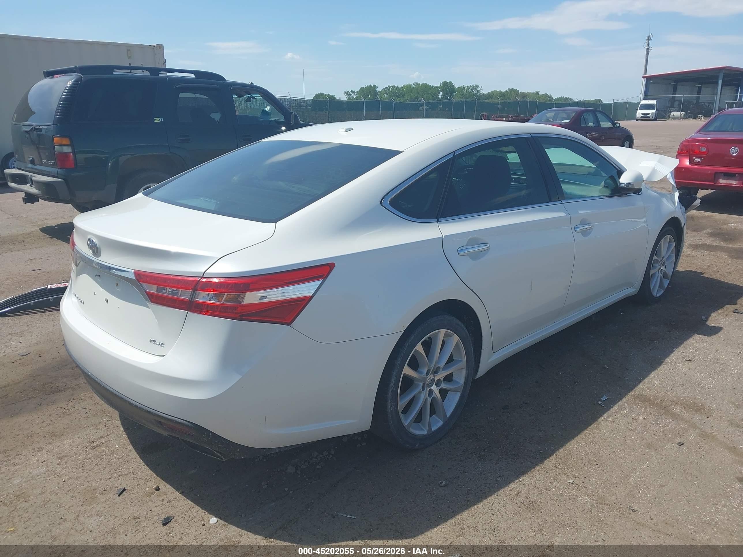 2013 Toyota Avalon Xle Touring White vin: 4T1BK1EB1DU040083