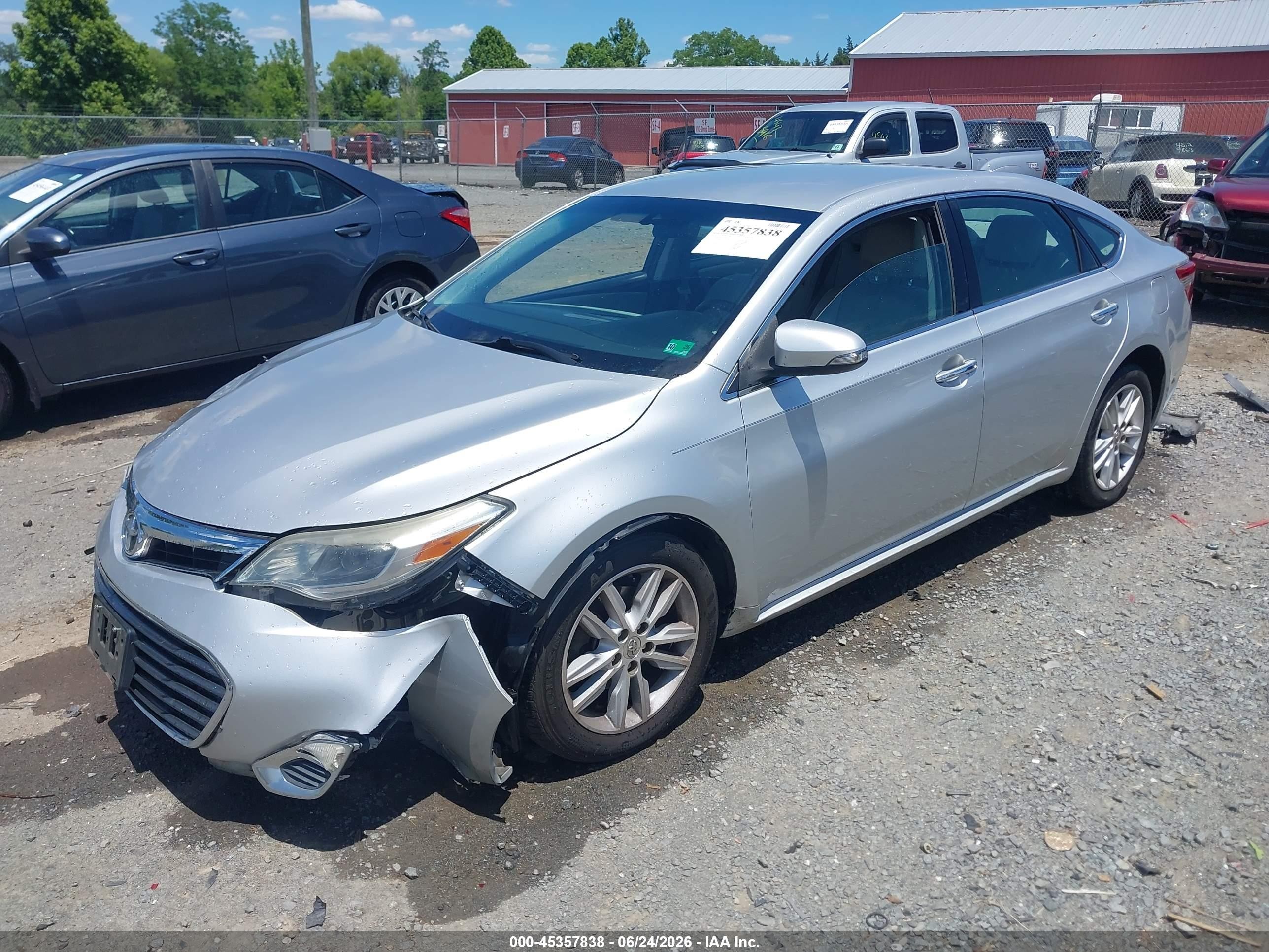 2013 Toyota Avalon Xle Серебряный vin: 4T1BK1EB1DU040276