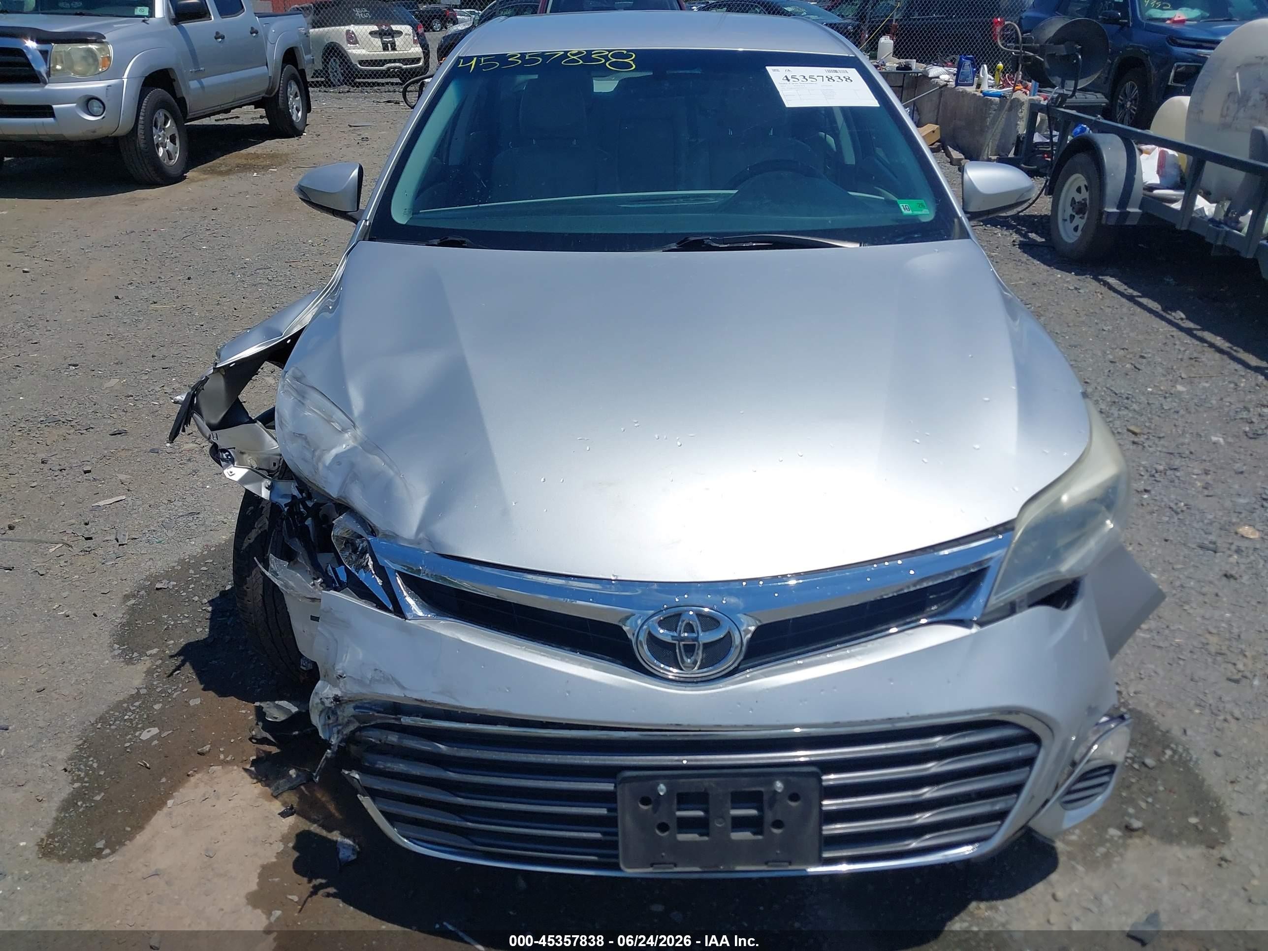 2013 Toyota Avalon Xle Серебряный vin: 4T1BK1EB1DU040276