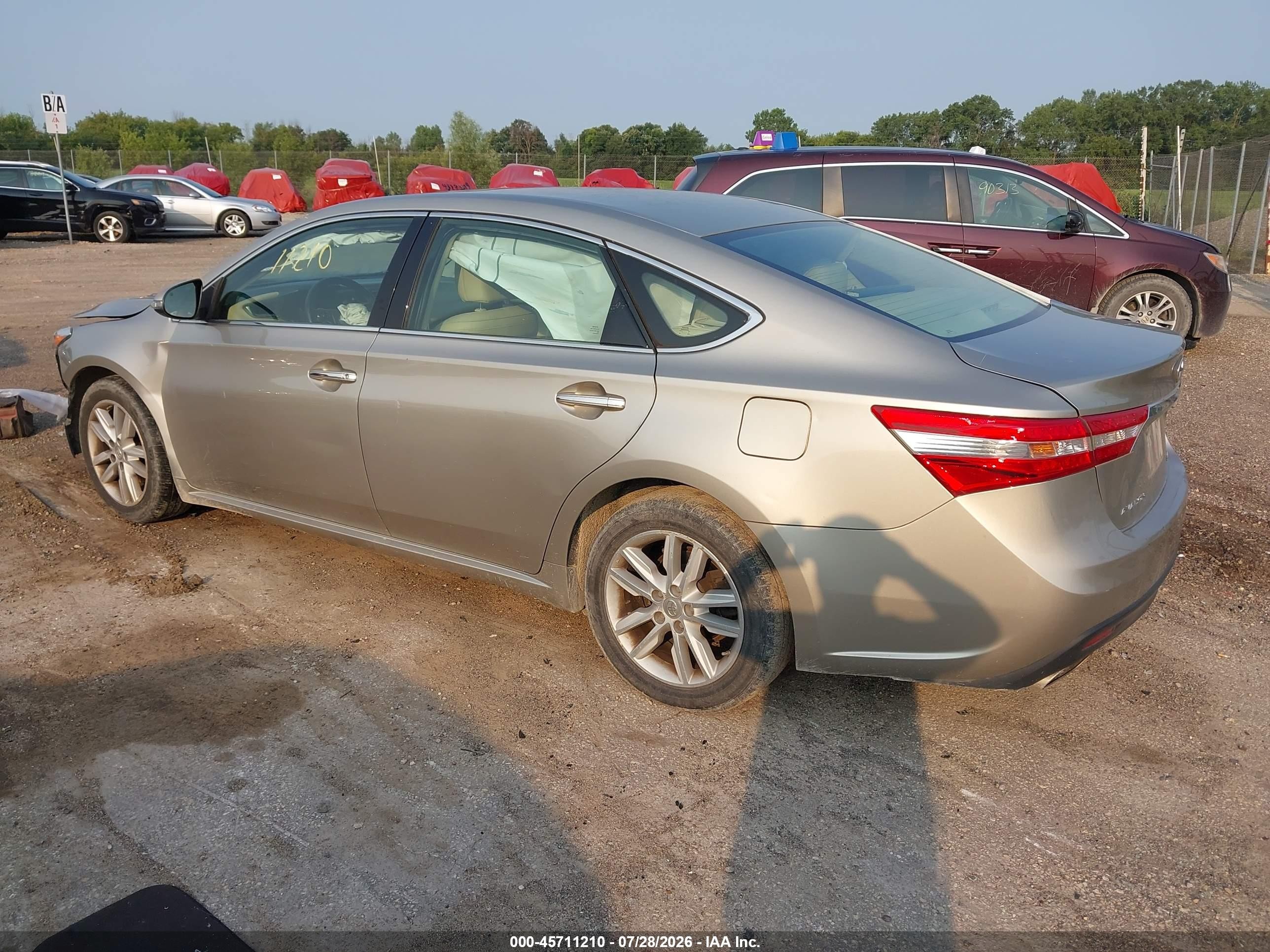 2013 Toyota Avalon Xle Premium Gold vin: 4T1BK1EB1DU051827