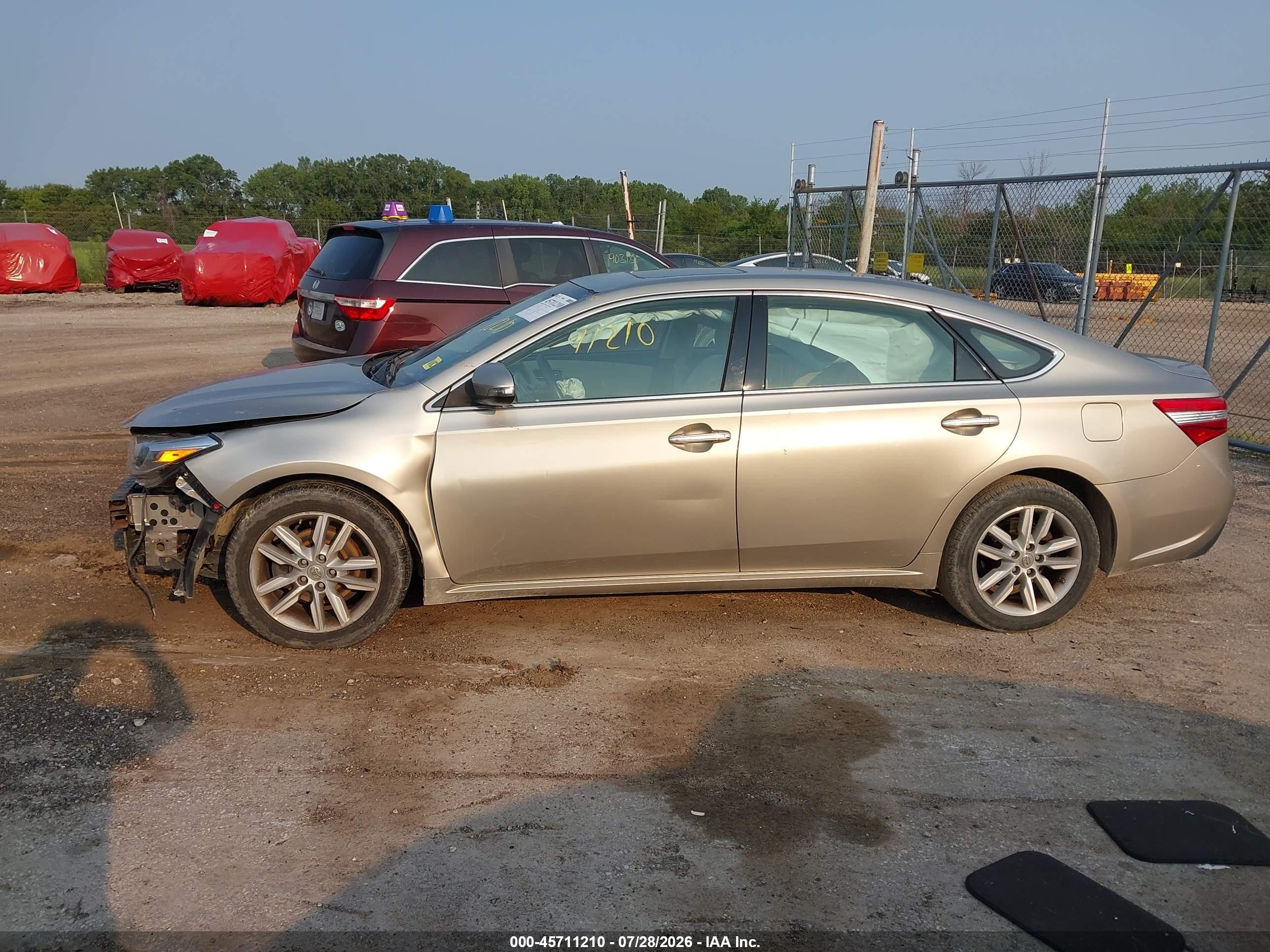2013 Toyota Avalon Xle Premium Gold vin: 4T1BK1EB1DU051827