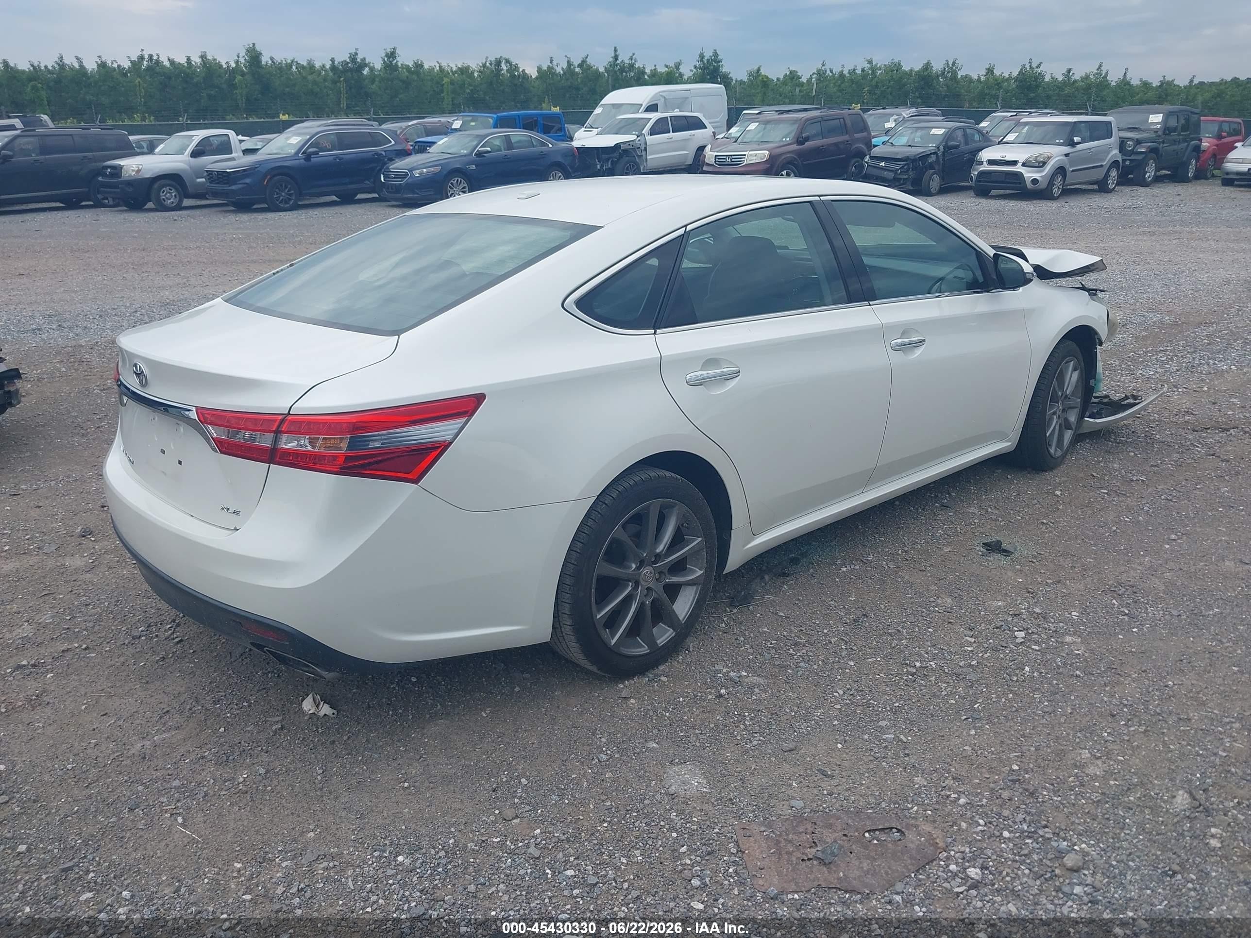 2013 Toyota Avalon Xle Touring White vin: 4T1BK1EB1DU057157