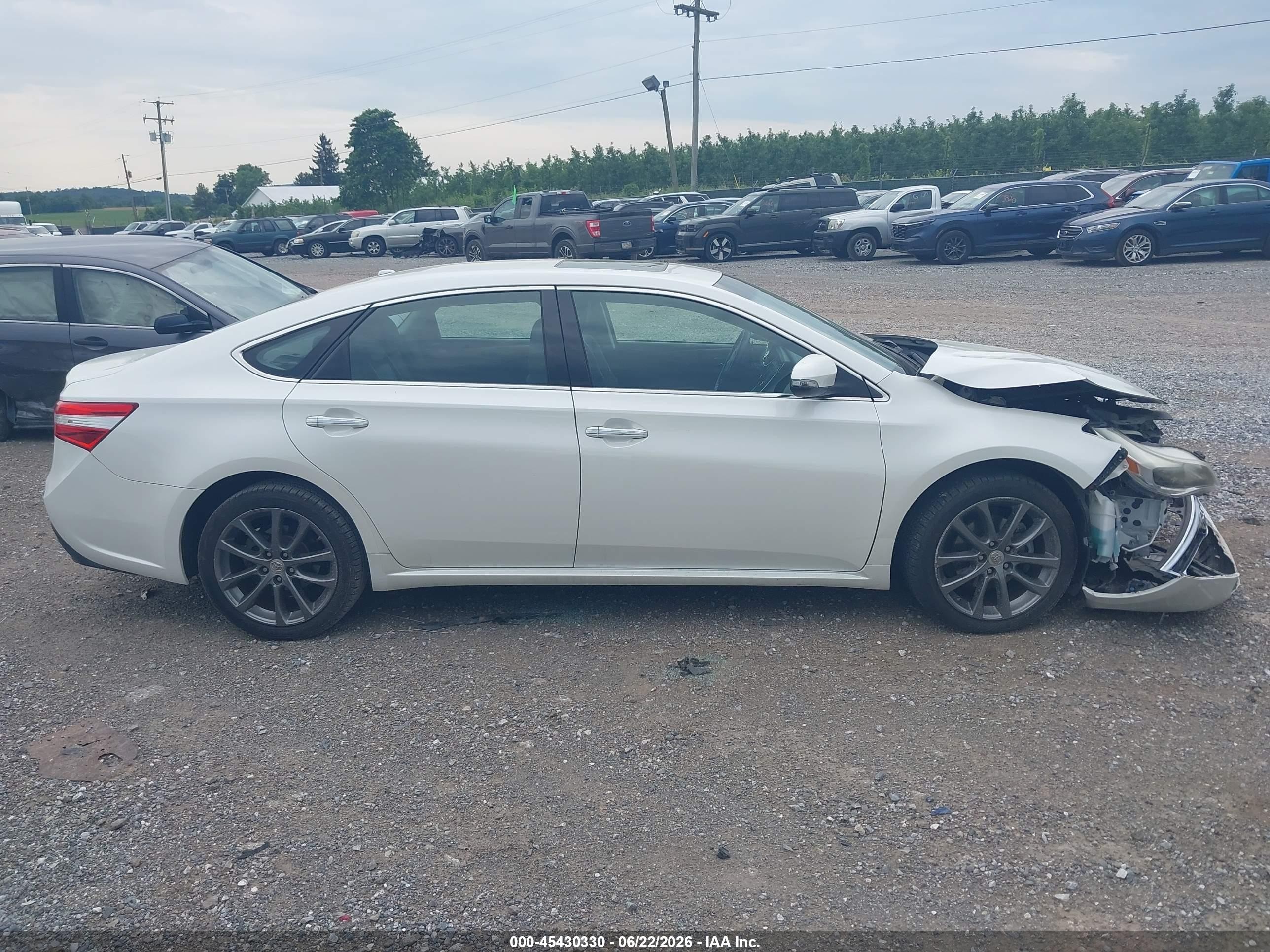 2013 Toyota Avalon Xle Touring White vin: 4T1BK1EB1DU057157