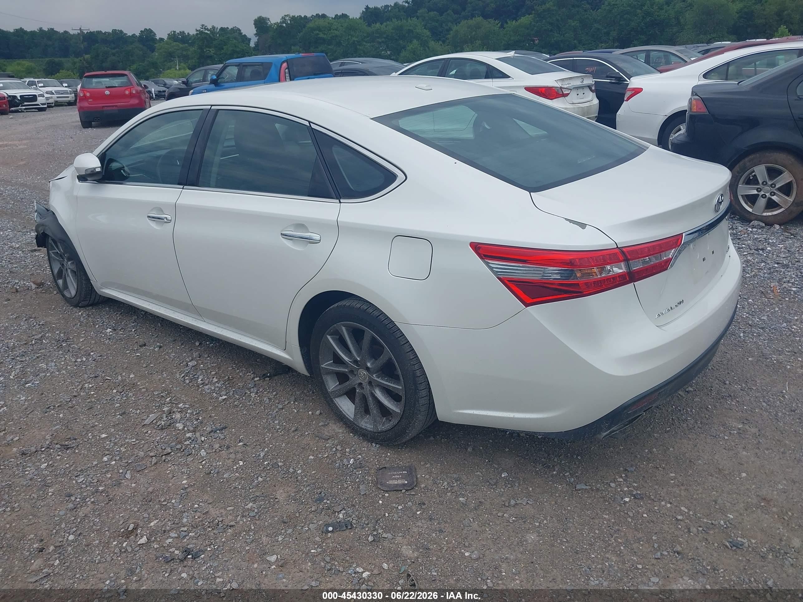 2013 Toyota Avalon Xle Touring White vin: 4T1BK1EB1DU057157