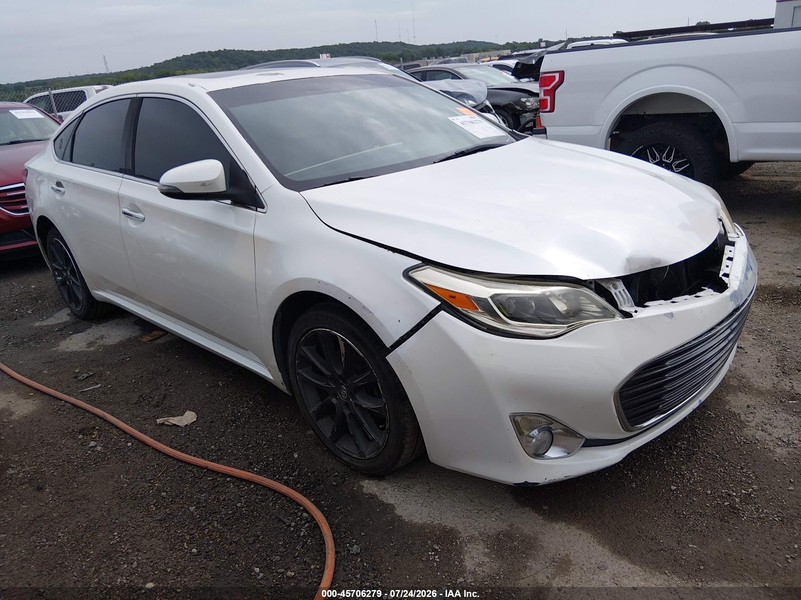 2013 Toyota Avalon Xle Touring White vin: 4T1BK1EB1DU064903