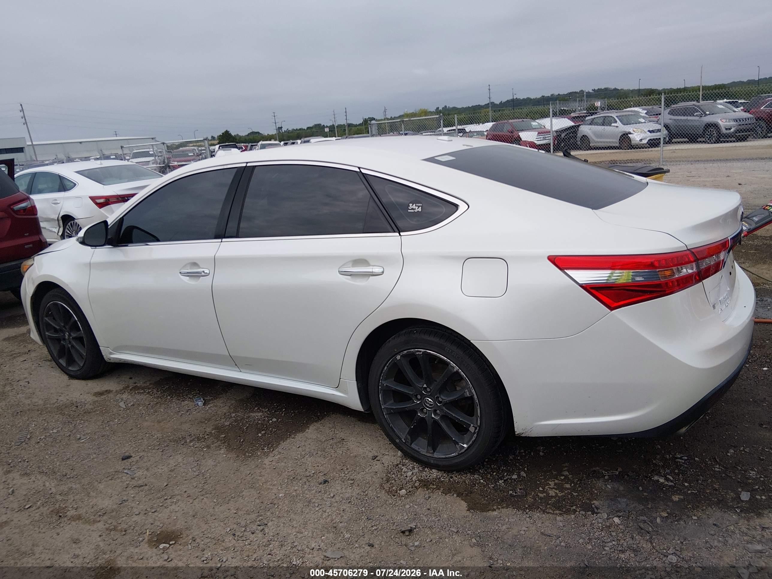 2013 Toyota Avalon Xle Touring White vin: 4T1BK1EB1DU064903