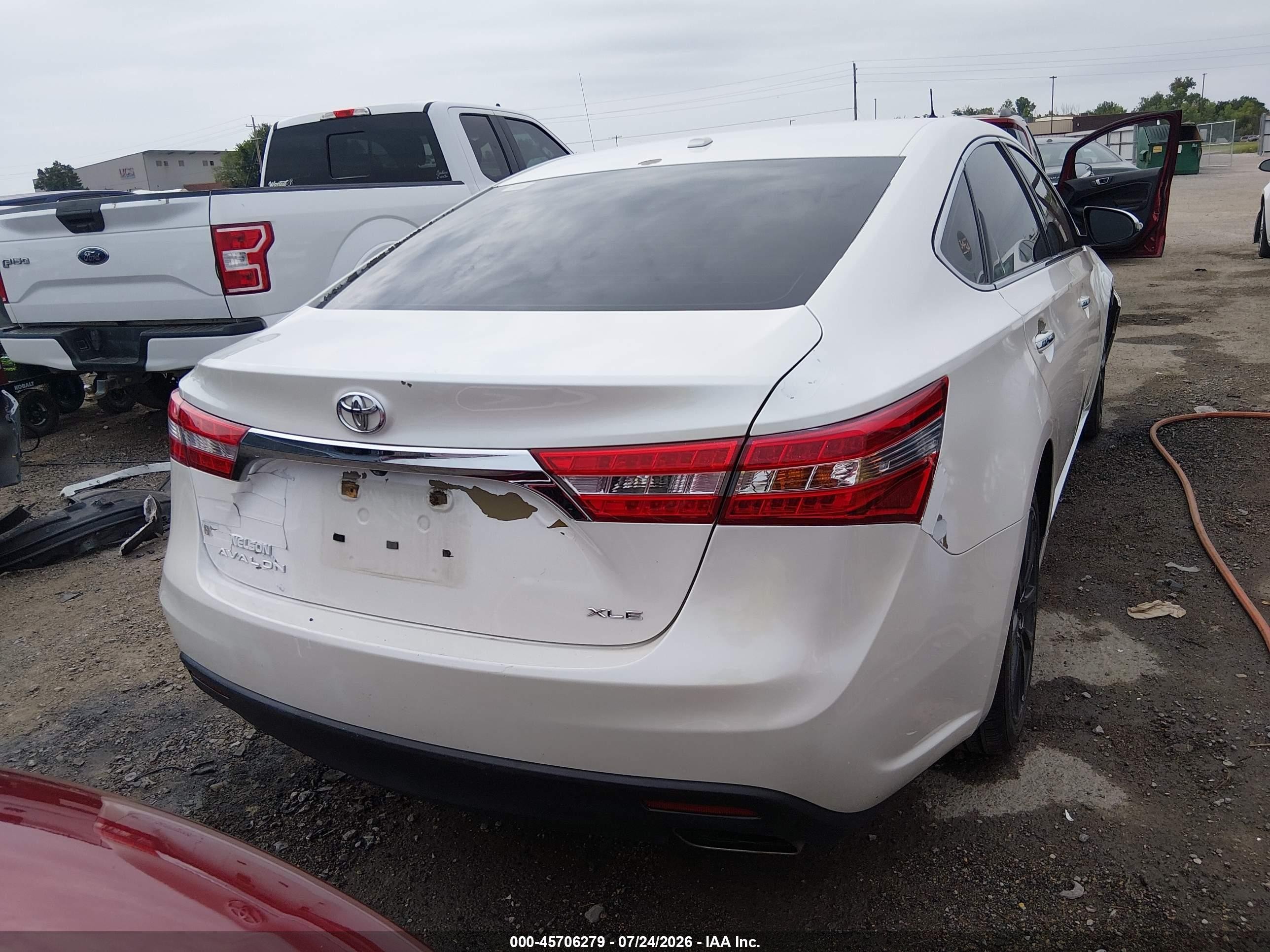 2013 Toyota Avalon Xle Touring White vin: 4T1BK1EB1DU064903