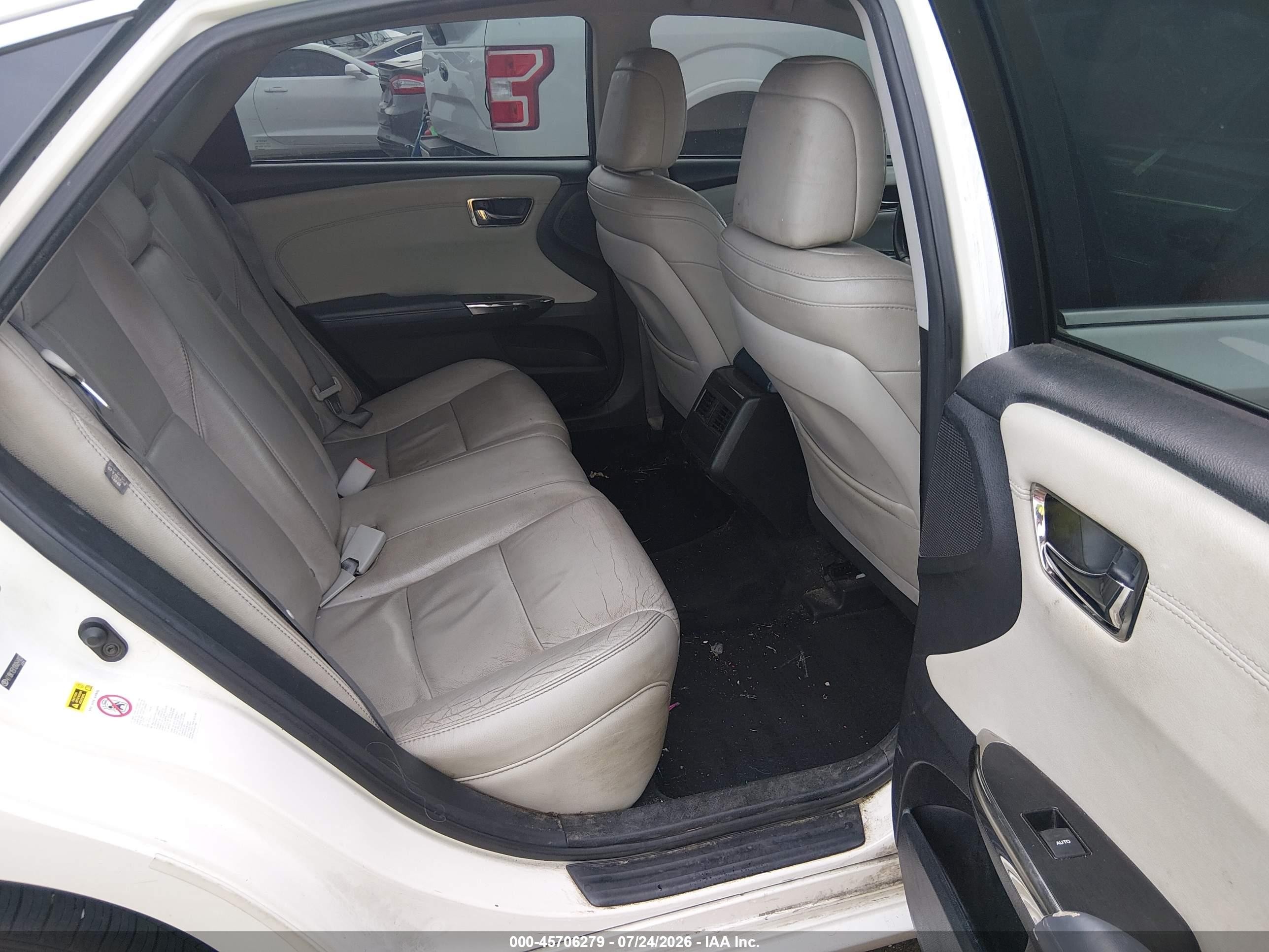 2013 Toyota Avalon Xle Touring White vin: 4T1BK1EB1DU064903