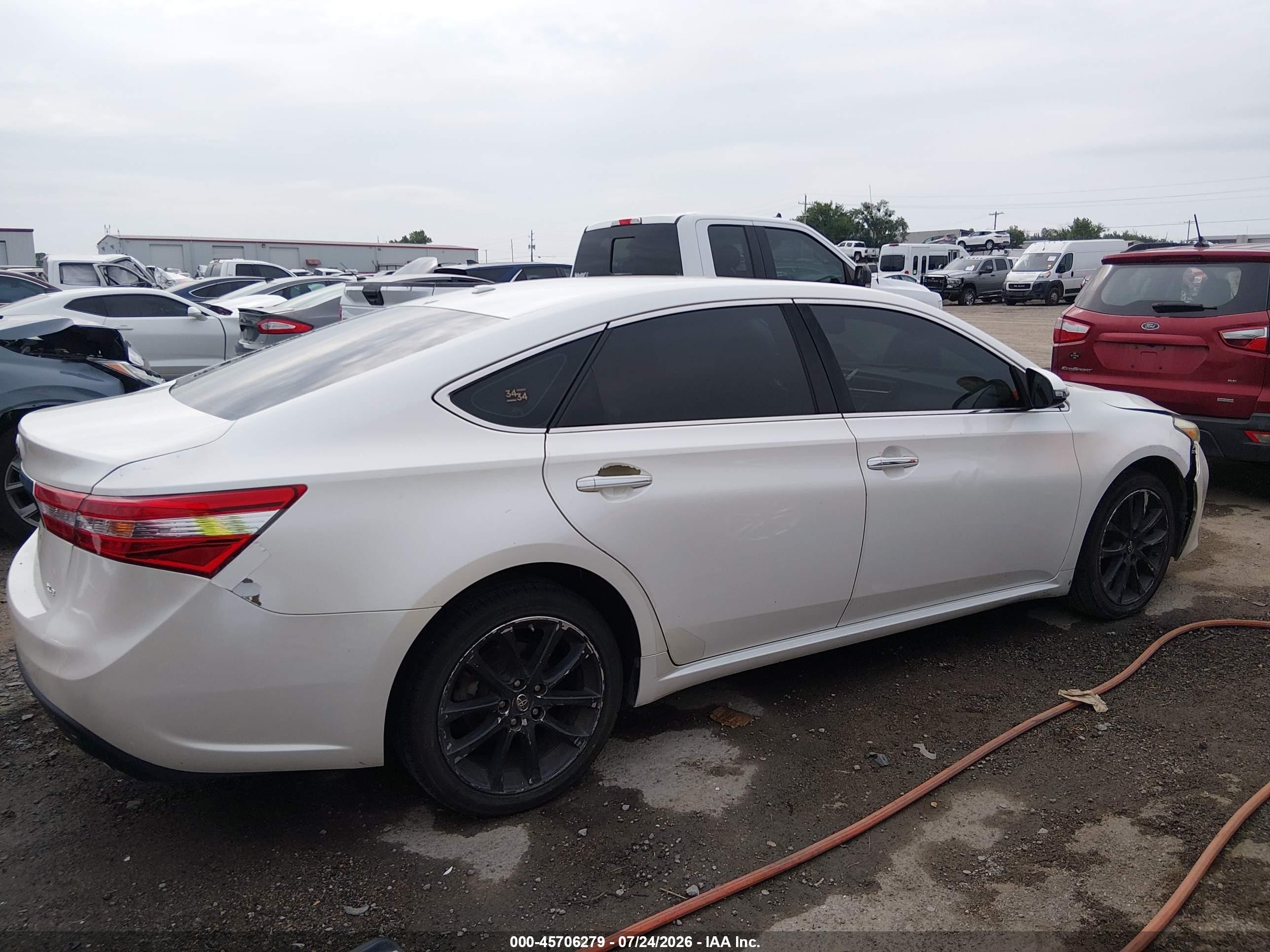 2013 Toyota Avalon Xle Touring White vin: 4T1BK1EB1DU064903
