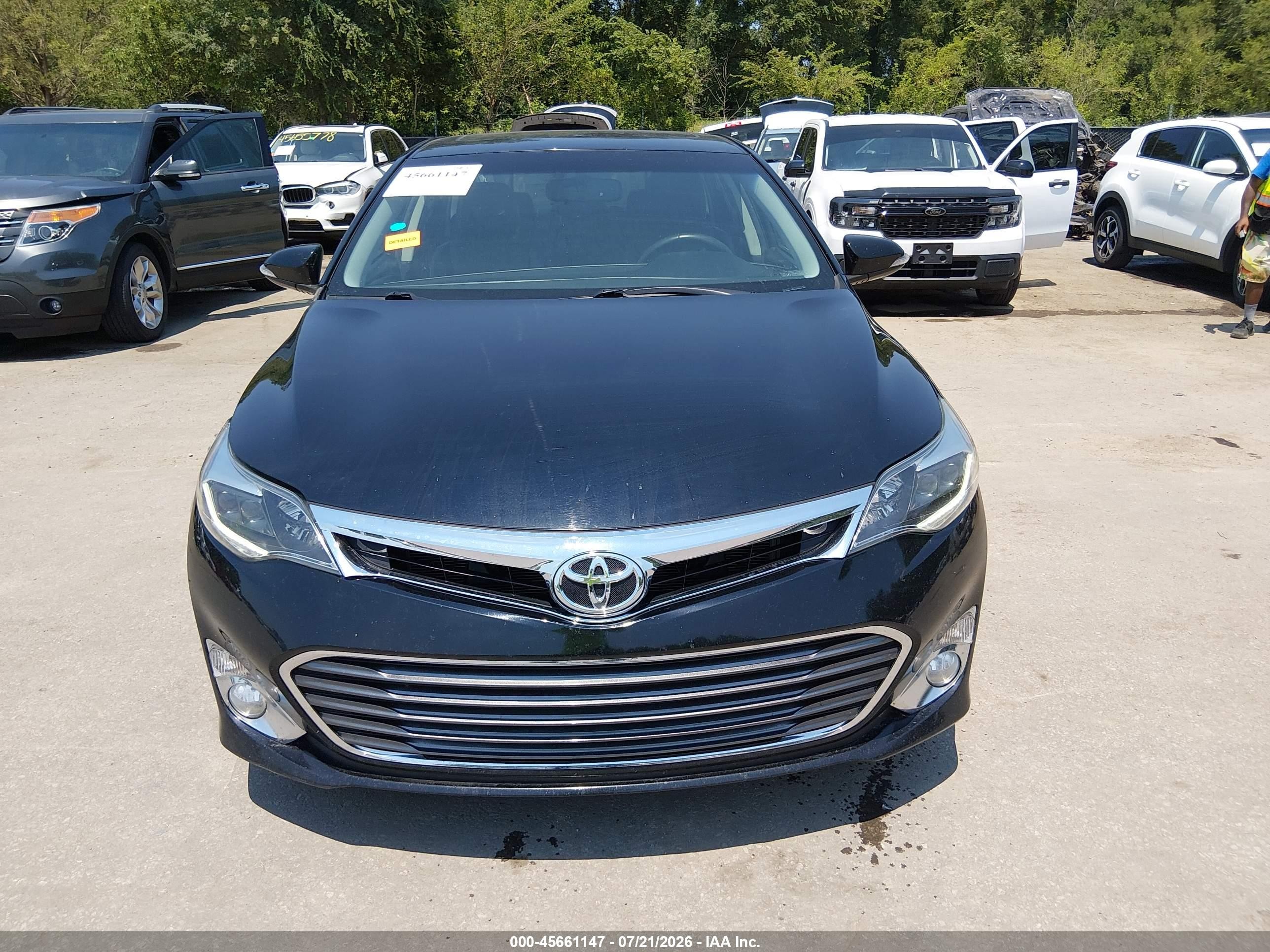 2014 Toyota Avalon Limited Black vin: 4T1BK1EB1EU083243