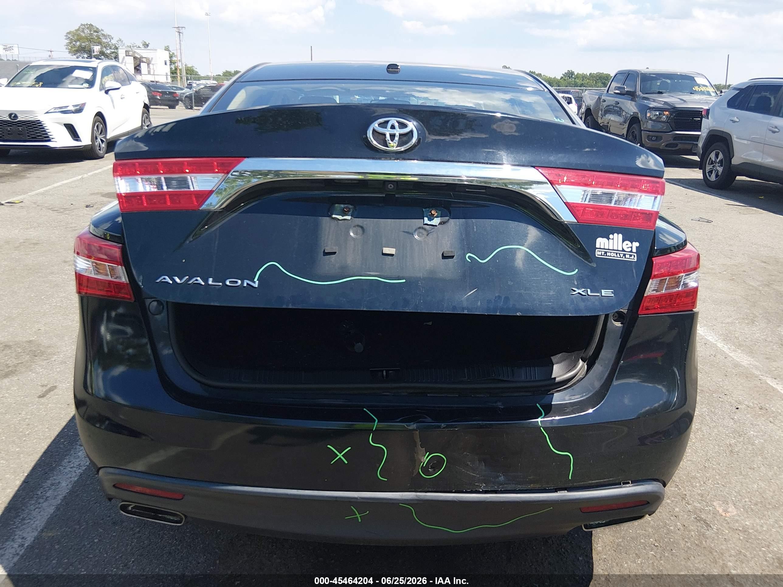 2014 Toyota Avalon Xle Touring Black vin: 4T1BK1EB1EU085428