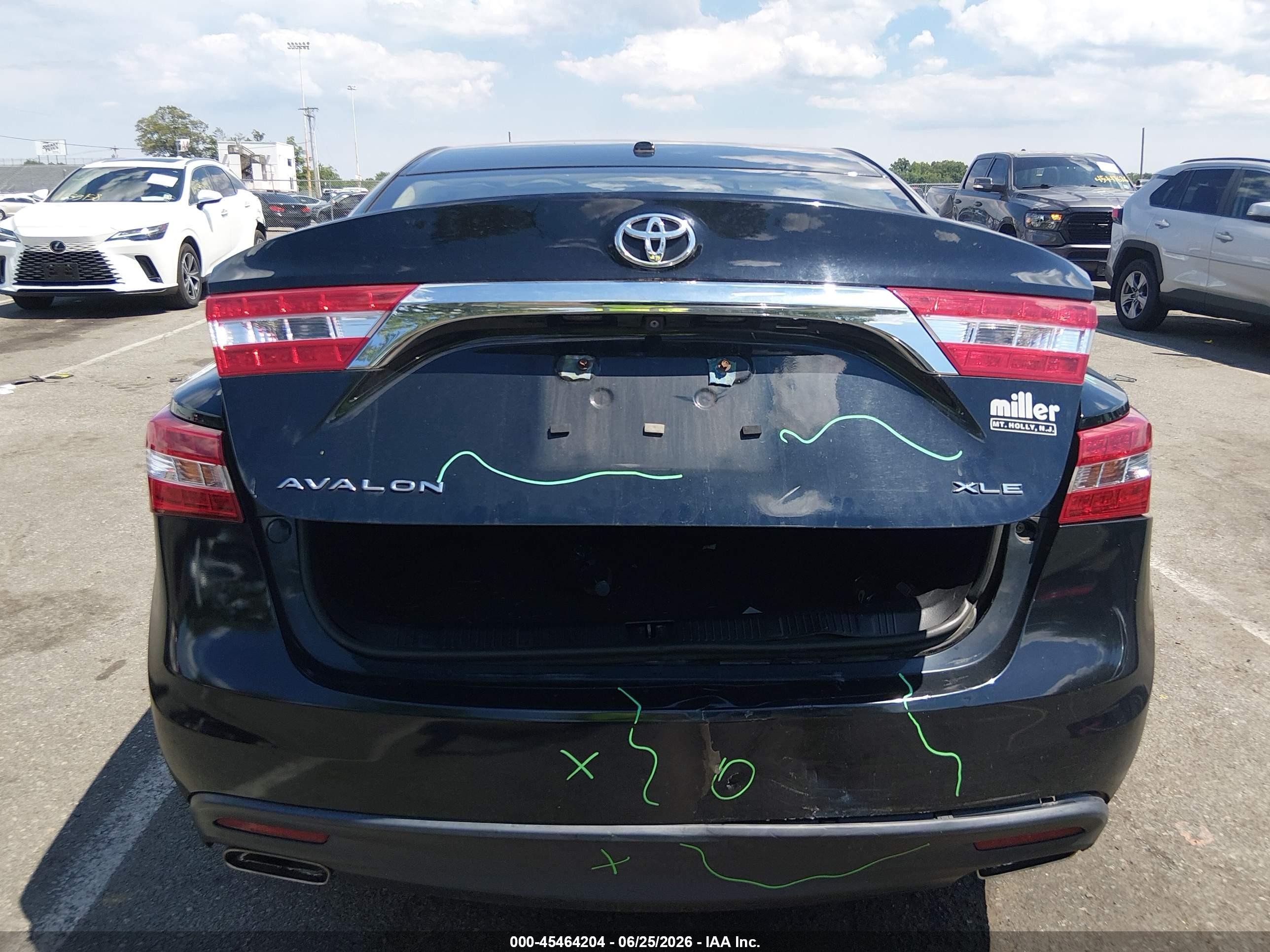 2014 Toyota Avalon Xle Touring Black vin: 4T1BK1EB1EU085428