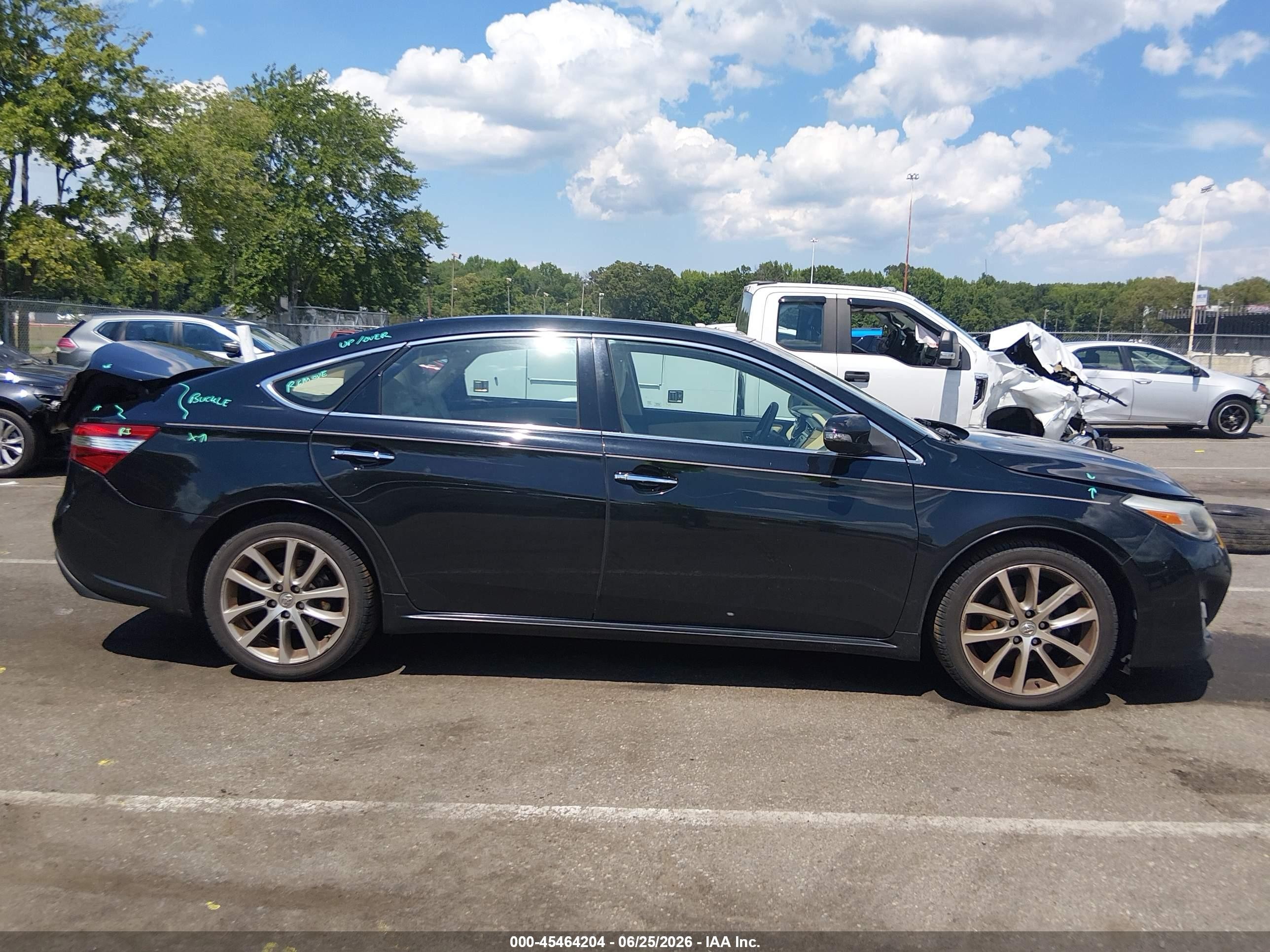 2014 Toyota Avalon Xle Touring Black vin: 4T1BK1EB1EU085428