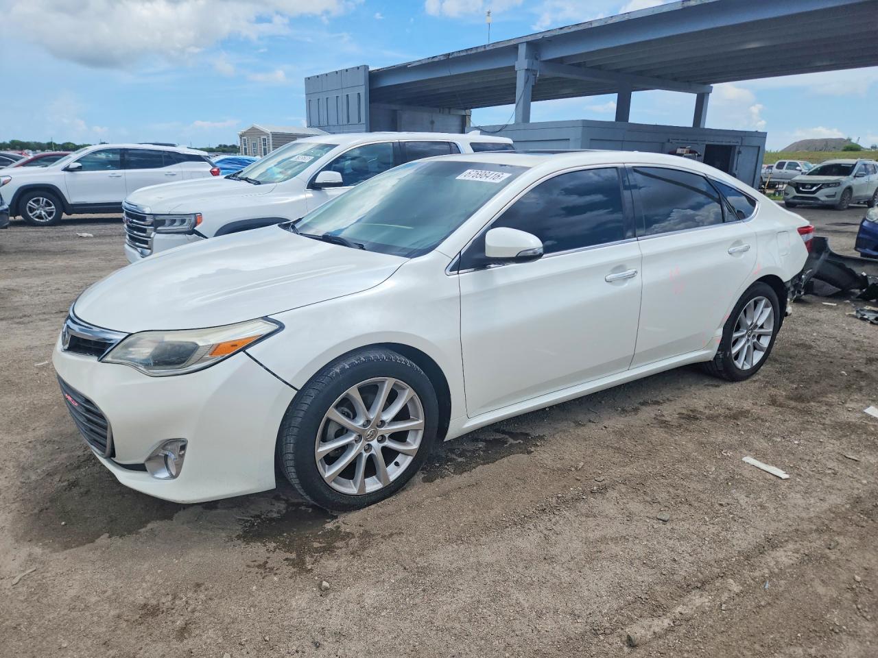 2014 Toyota Avalon Limited White vin: 4T1BK1EB1EU086255