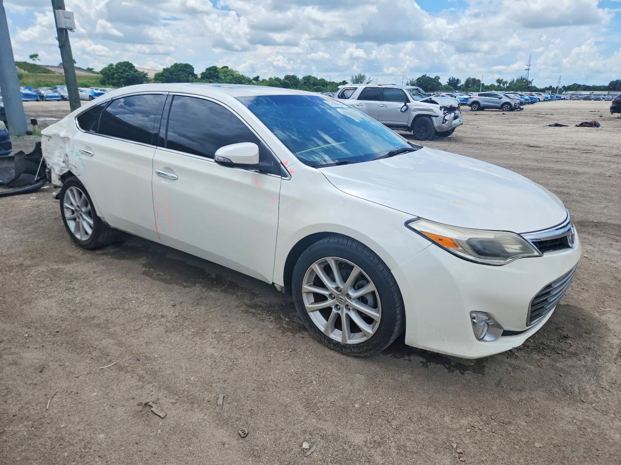 2014 Toyota Avalon Limited White vin: 4T1BK1EB1EU086255