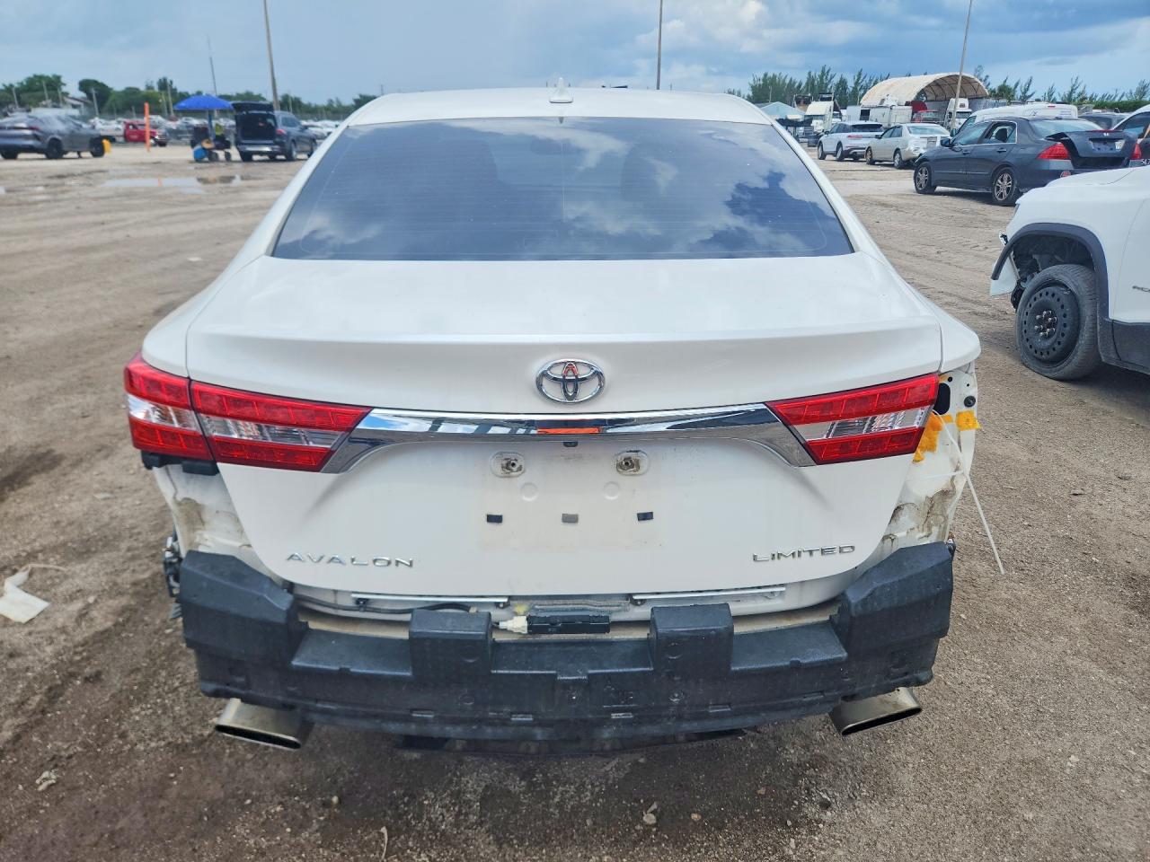 2014 Toyota Avalon Limited White vin: 4T1BK1EB1EU086255