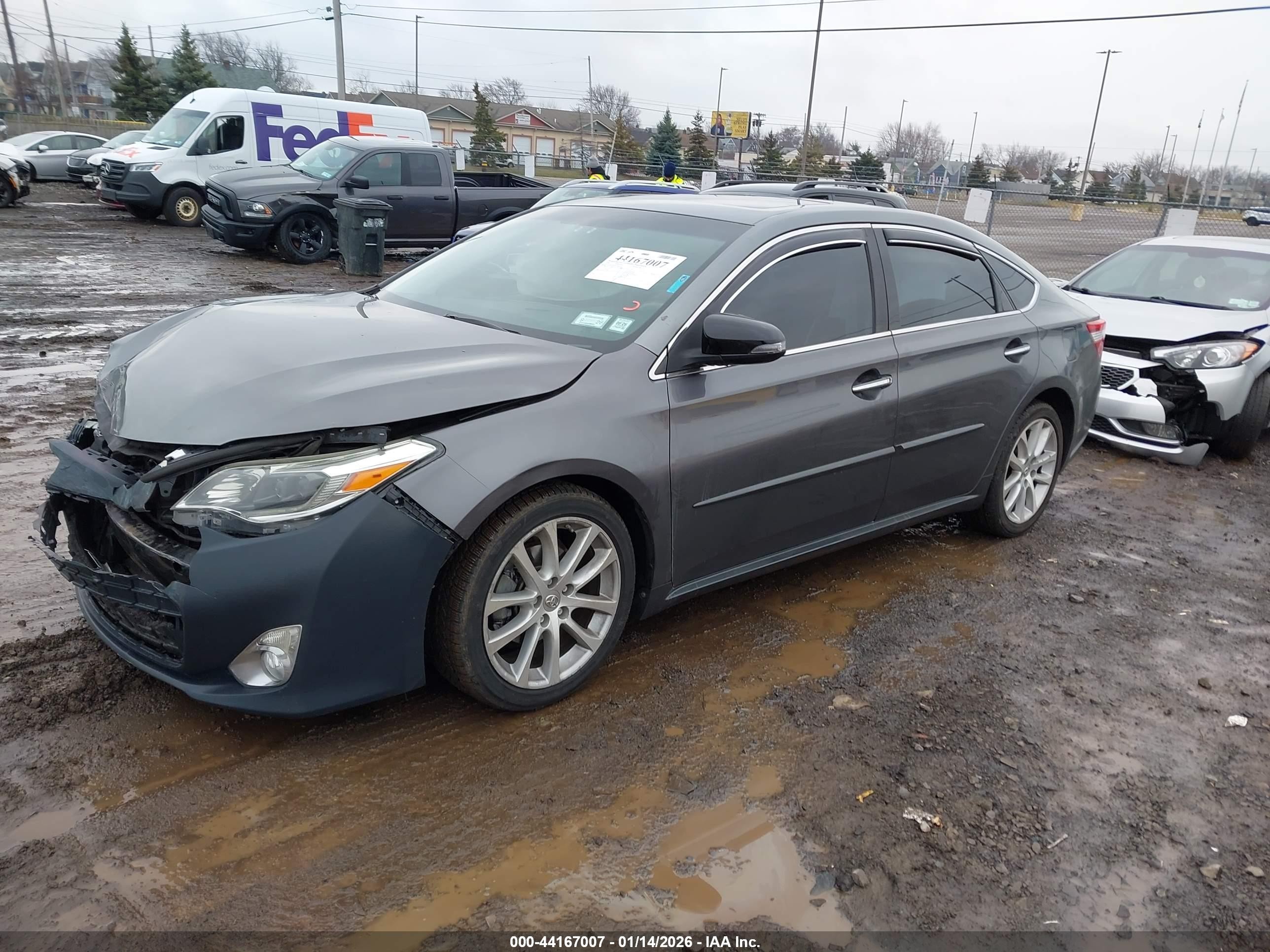 2014 Toyota Avalon Limited Gray vin: 4T1BK1EB1EU105435