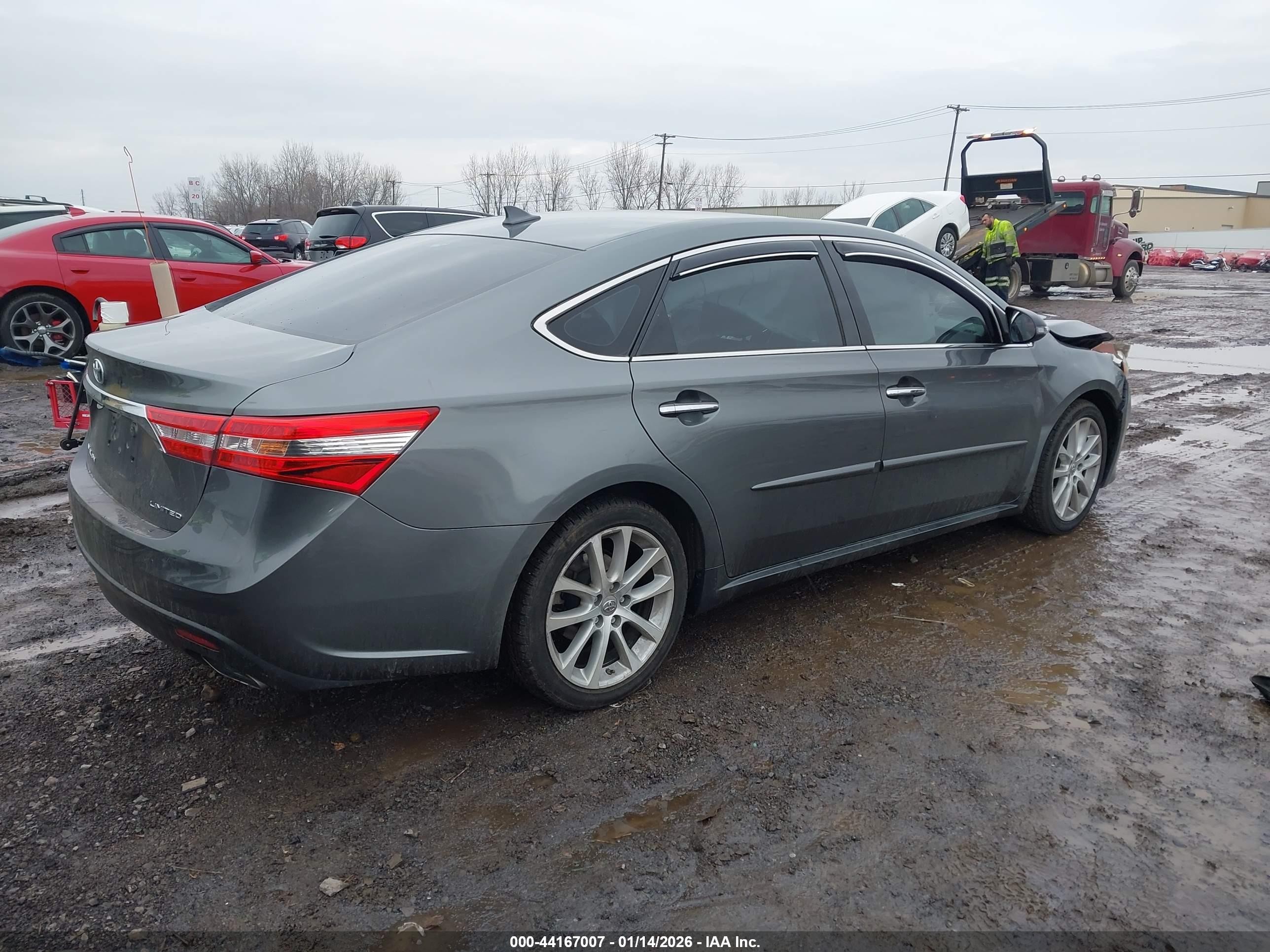2014 Toyota Avalon Limited Gray vin: 4T1BK1EB1EU105435
